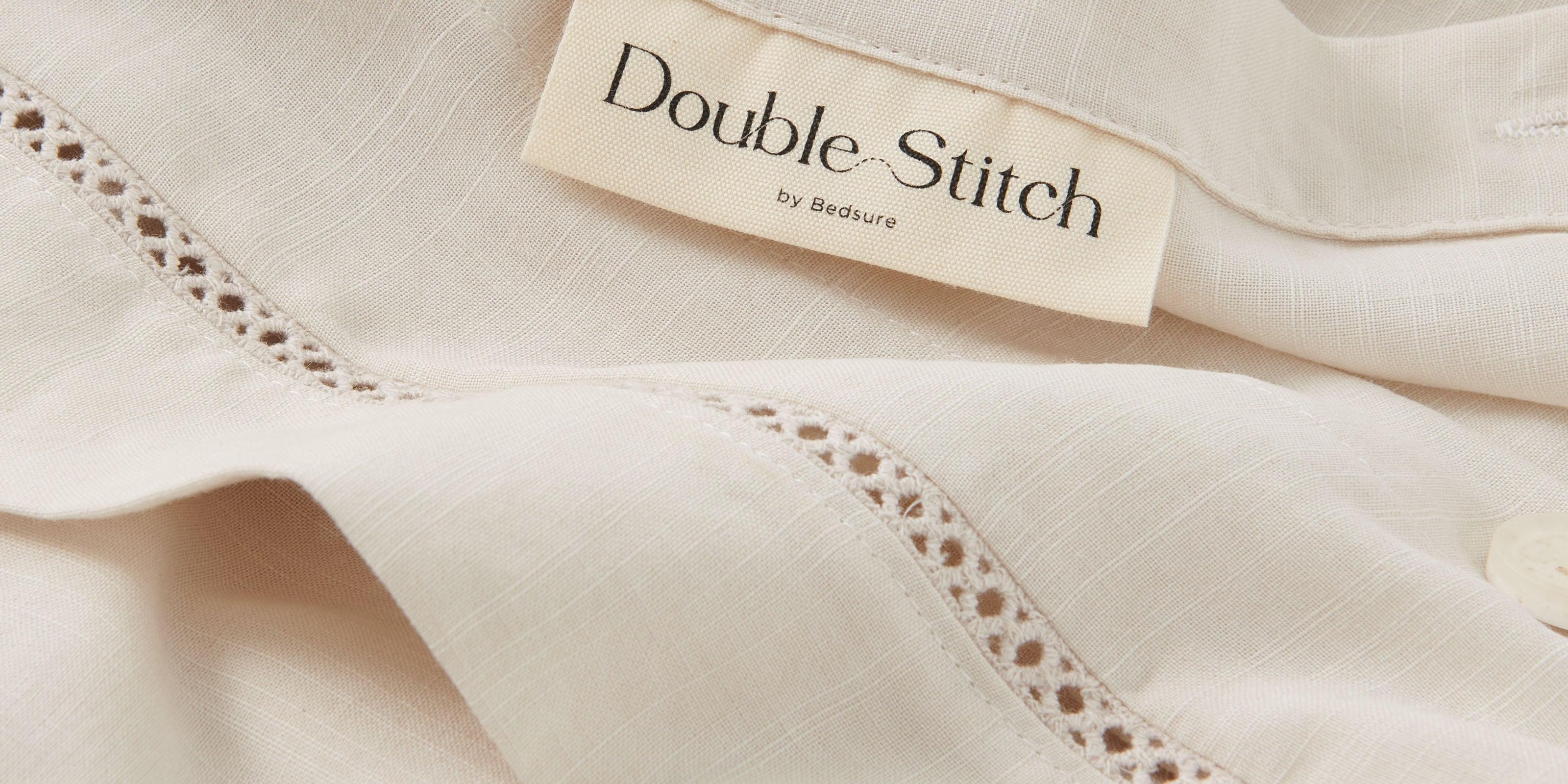 Linen TENCEL™ Lyocell | Double Stitch by Bedsure