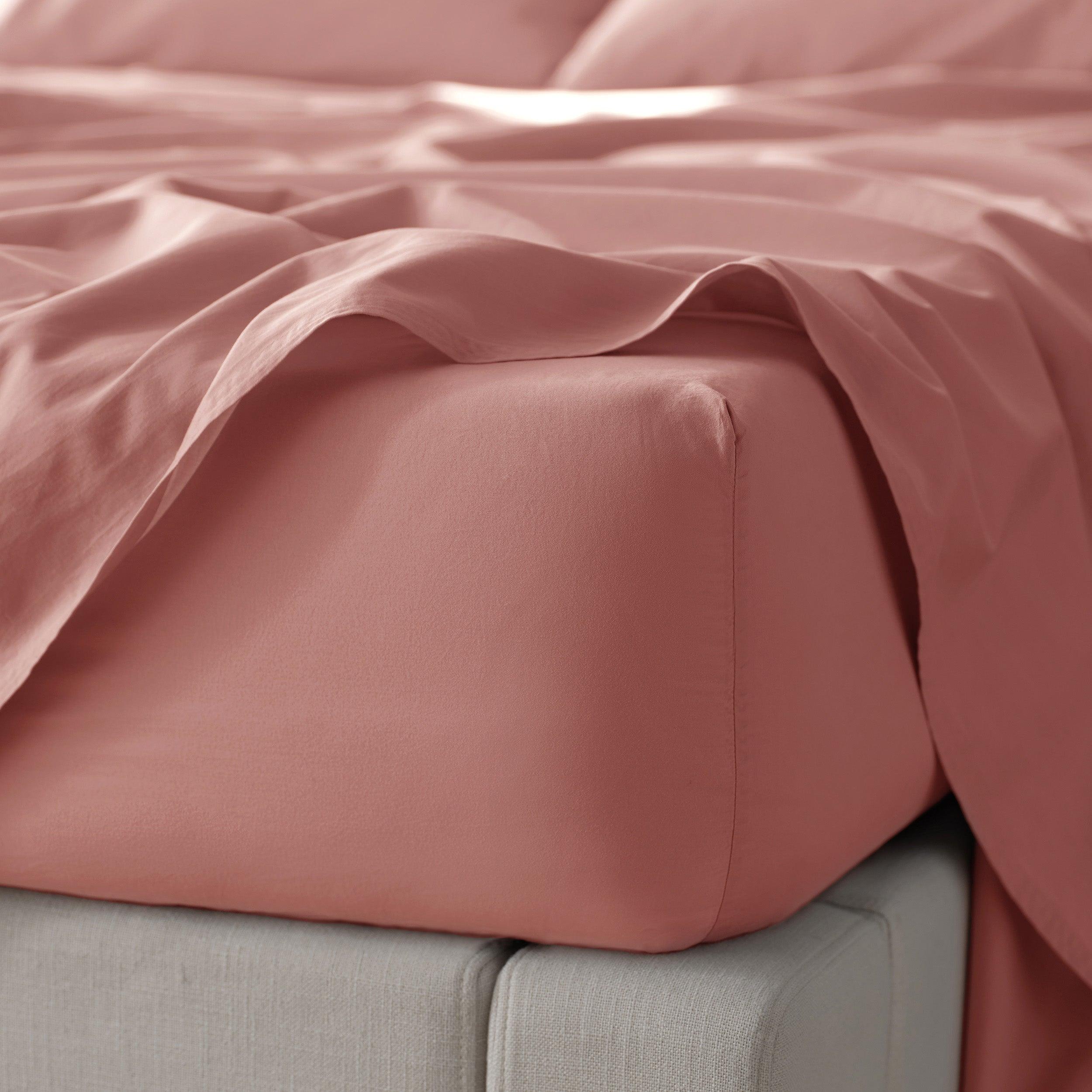 Cotton TENCEL™ Sateen Fitted Sheet - Double Stitch By Bedsure