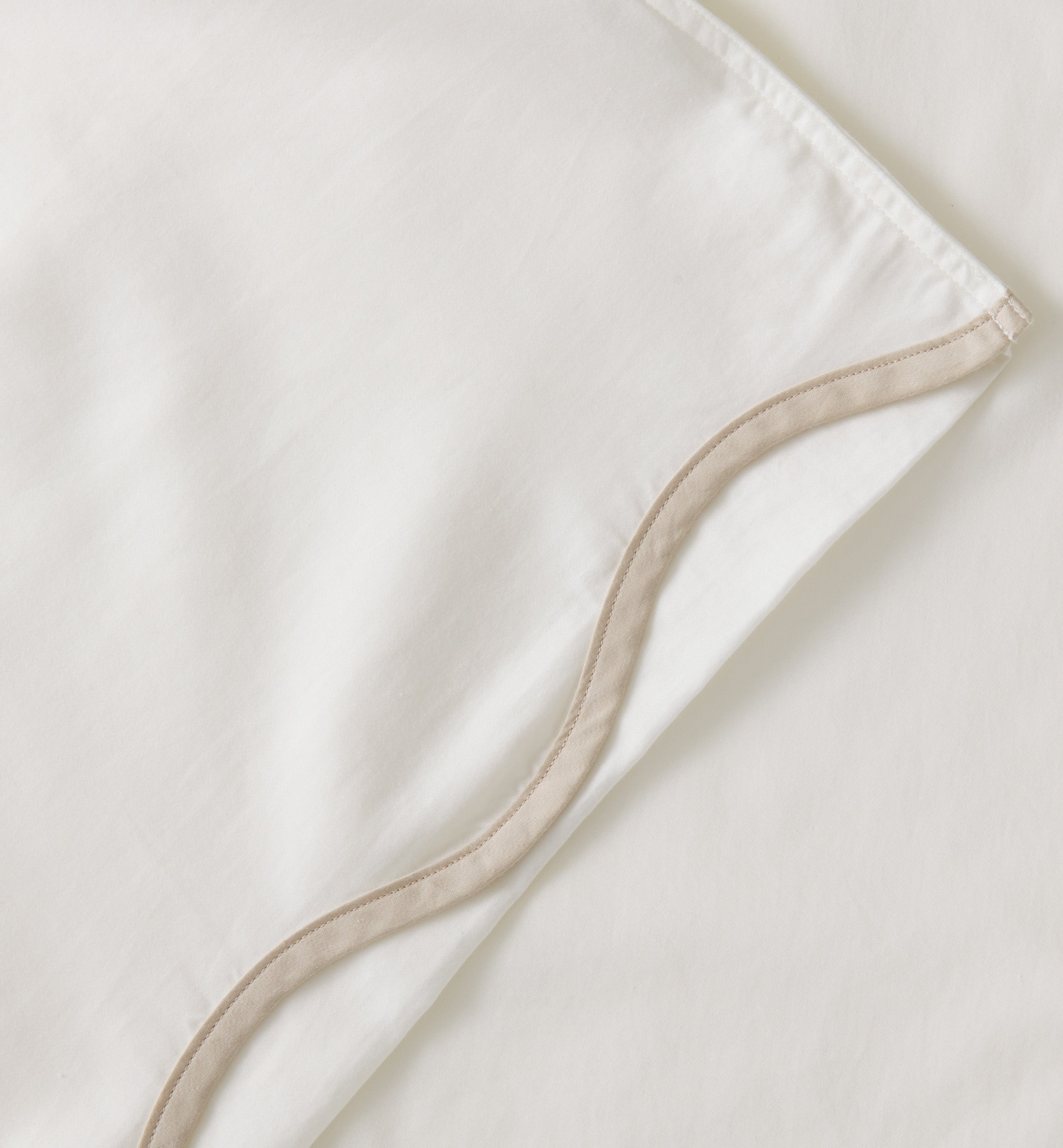 Cotton TENCEL™ Scalloped Pillowcases - Double Stitch By Bedsure