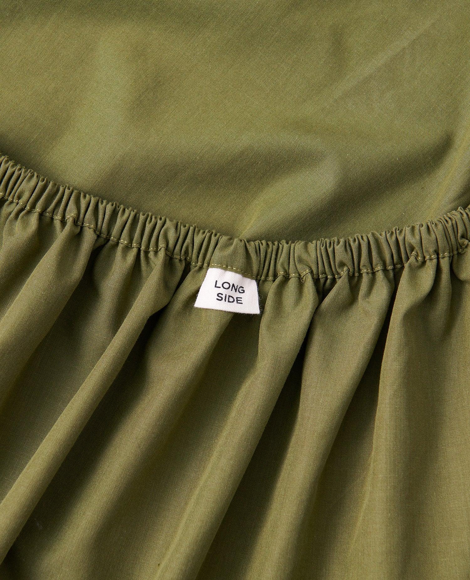 Perfect Blend 6535 Cotton TENCEL™ Percale Fitted Sheet - Double Stitch By Bedsure