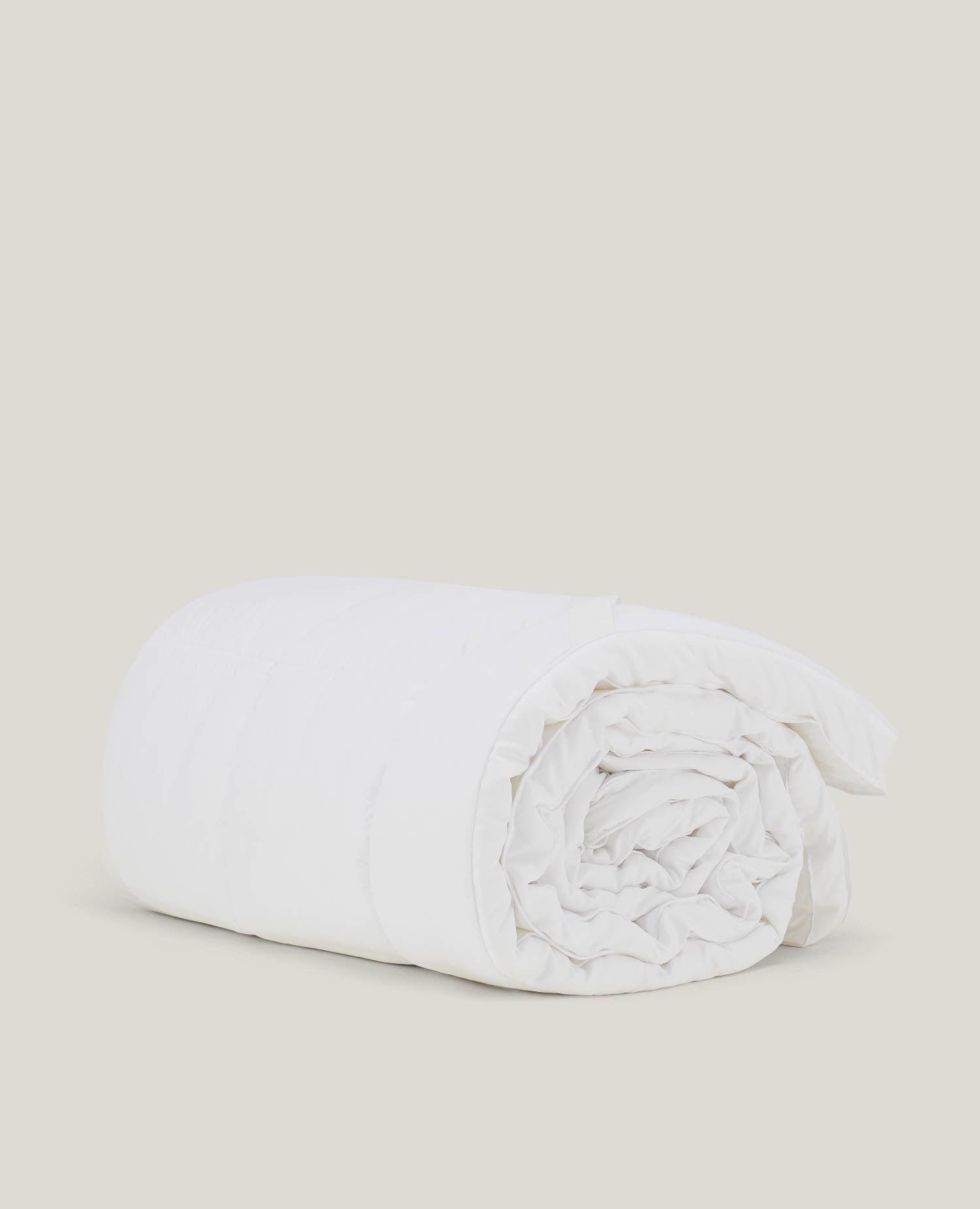 Cotton TENCEL™ Down Alternative Mattress Topper - Double Stitch By Bedsure