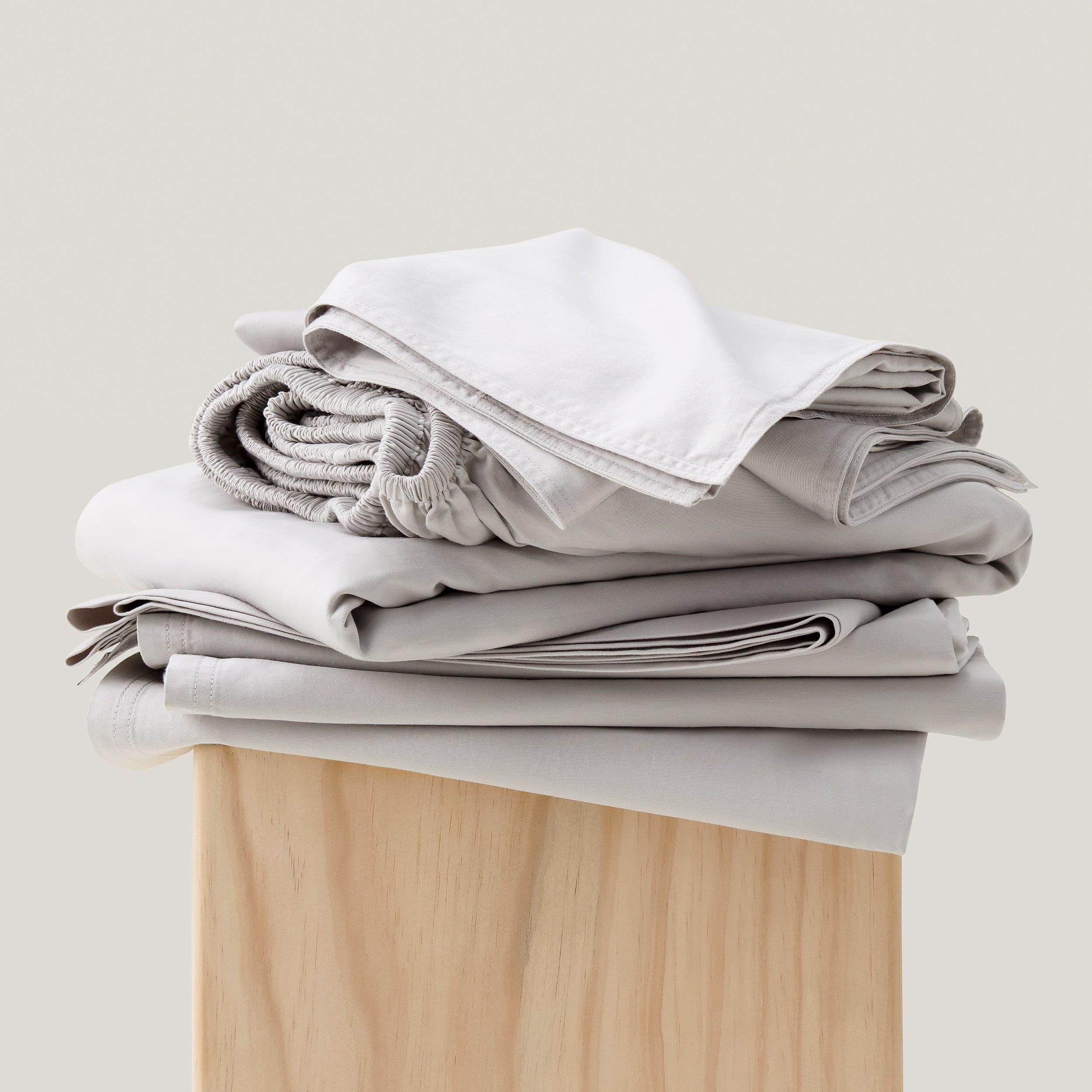 Cotton TENCEL™ Sateen Sheet Set - Double Stitch By Bedsure