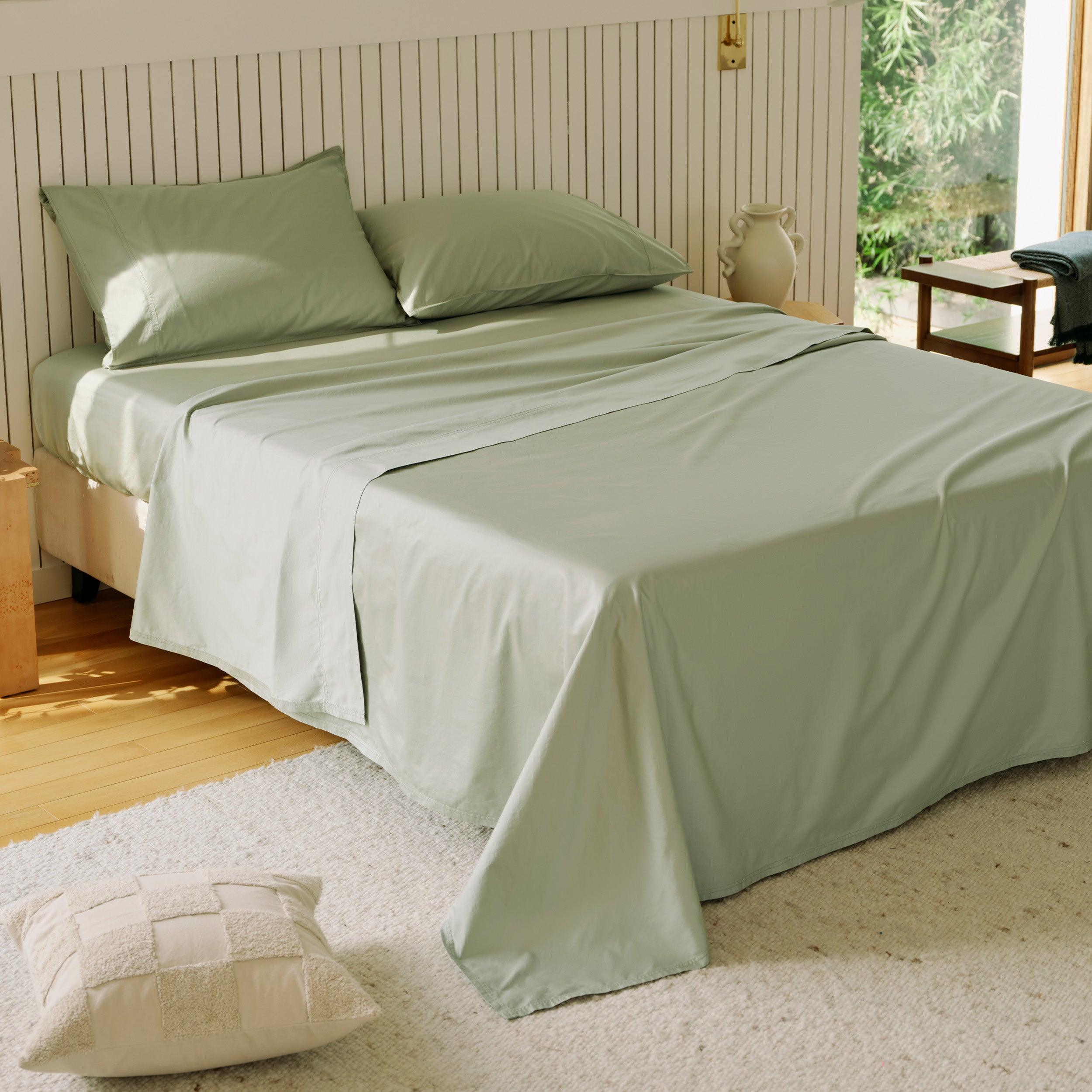 Pure Supima Cotton Sateen Sheet Set