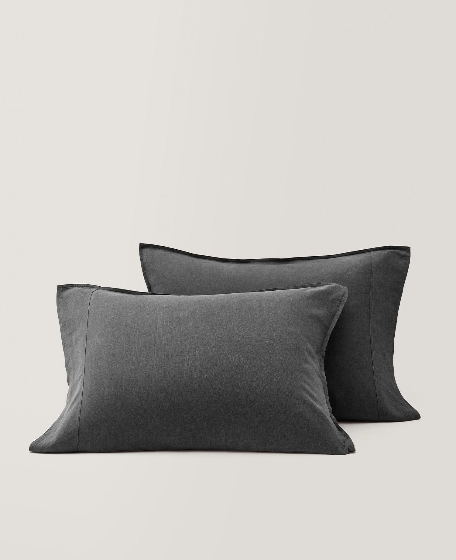 Linen TENCEL™ Lyocell Pillowcases - Double Stitch By Bedsure