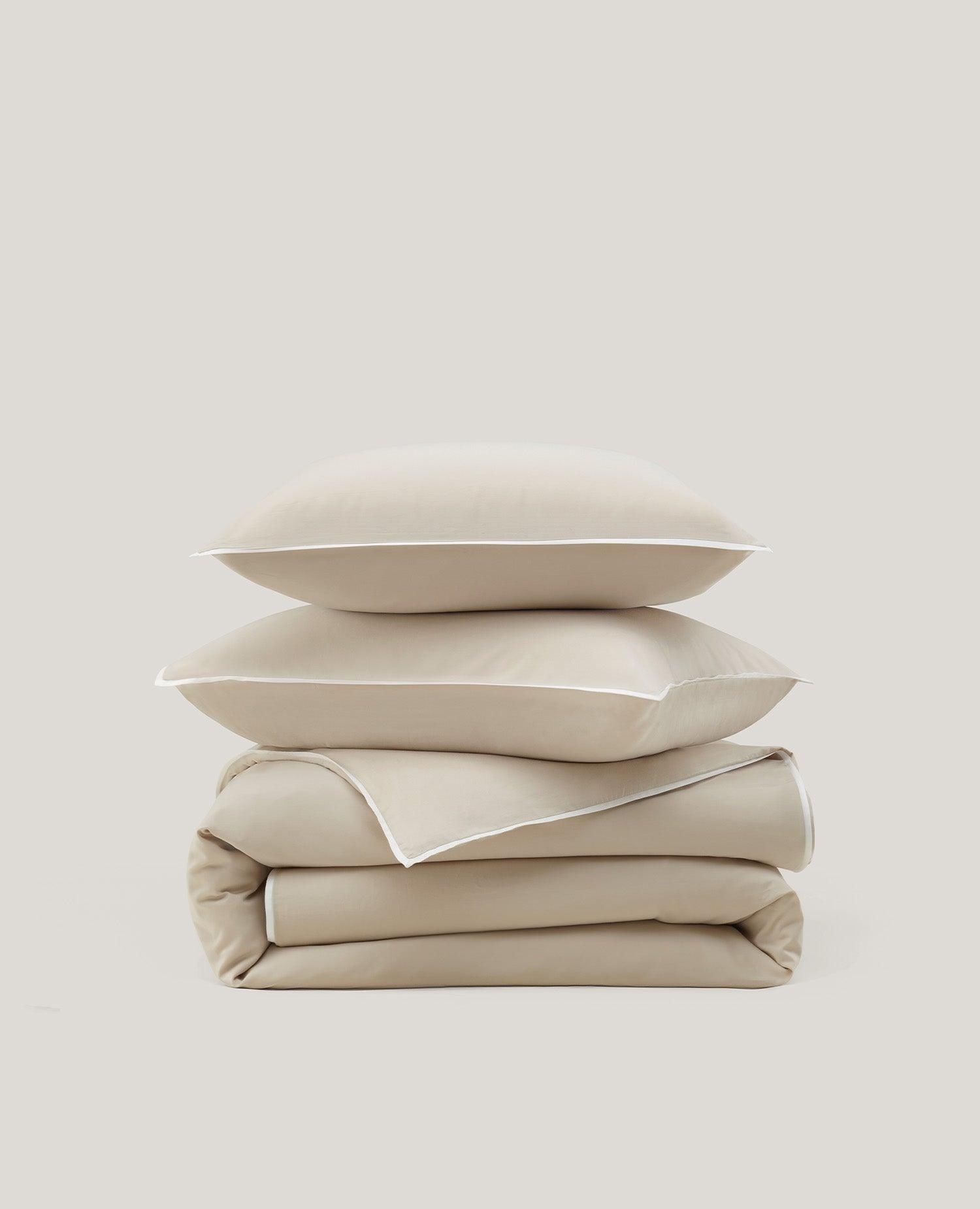 Frame Cotton TENCEL™ Lyocell Sateen Duvet Cover Set