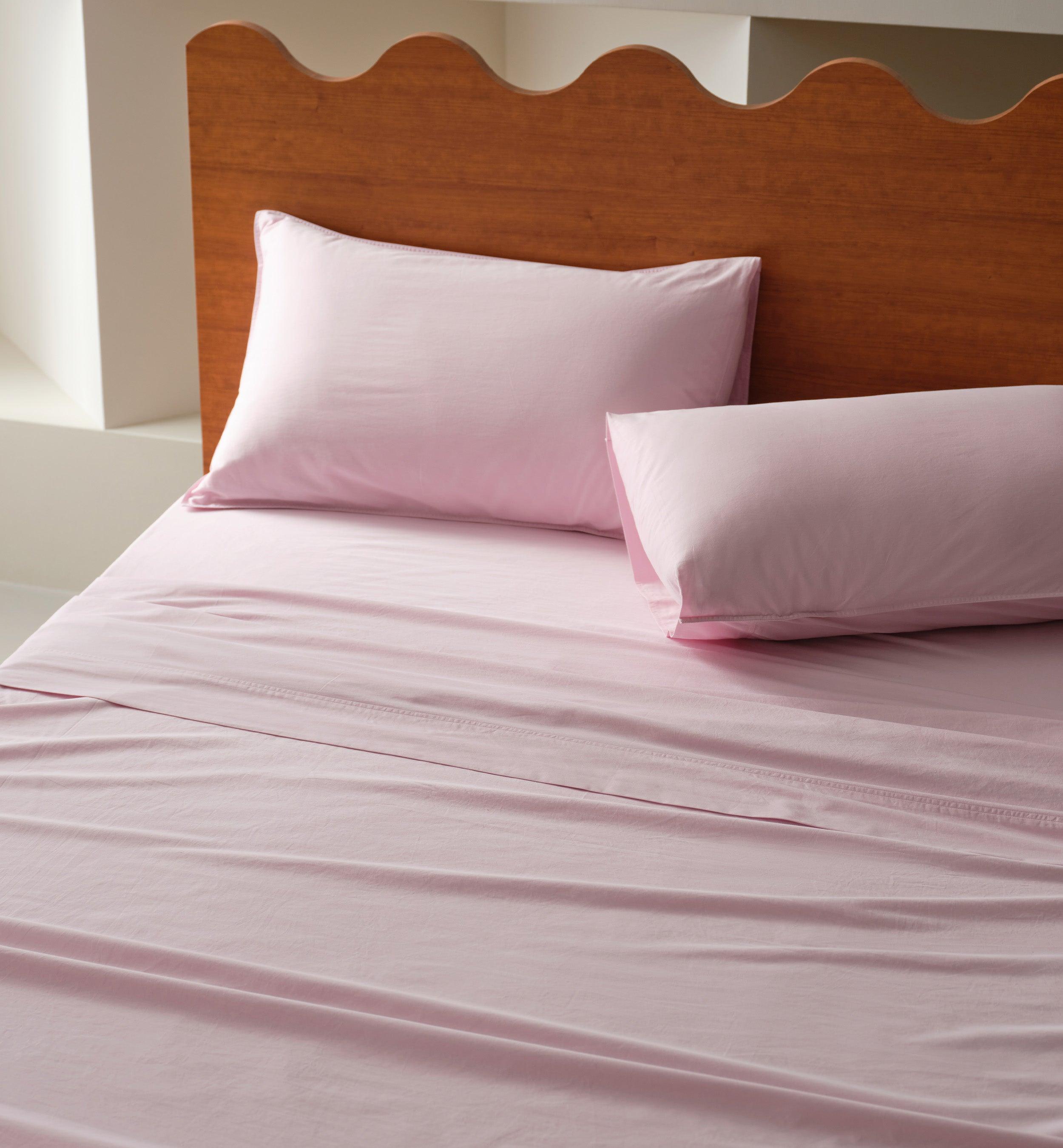 Organic Cotton Sheet Set - Double Stitch By Bedsure