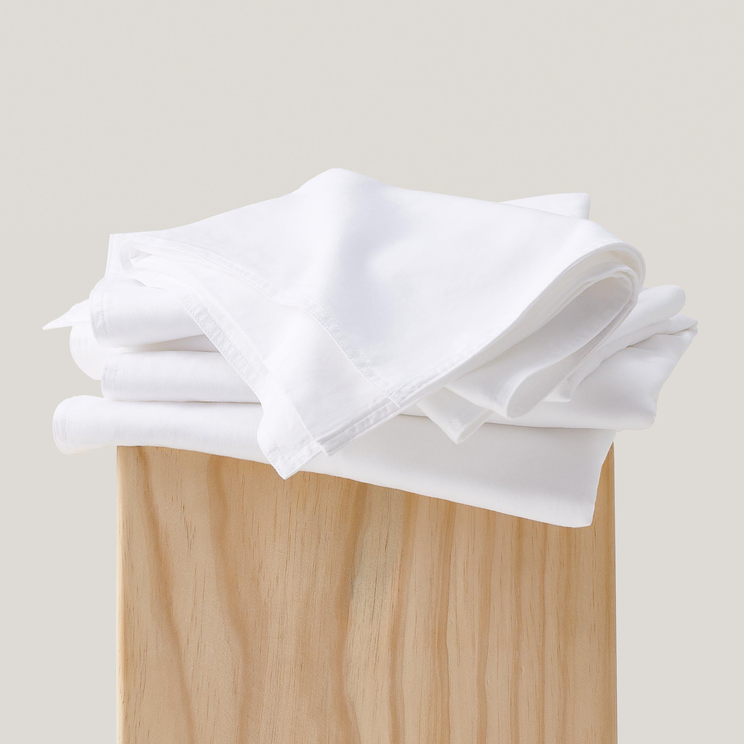 Perfect Blend 6535 Cotton TENCEL™ Sateen Duvet Cover Set - Double Stitch By Bedsure