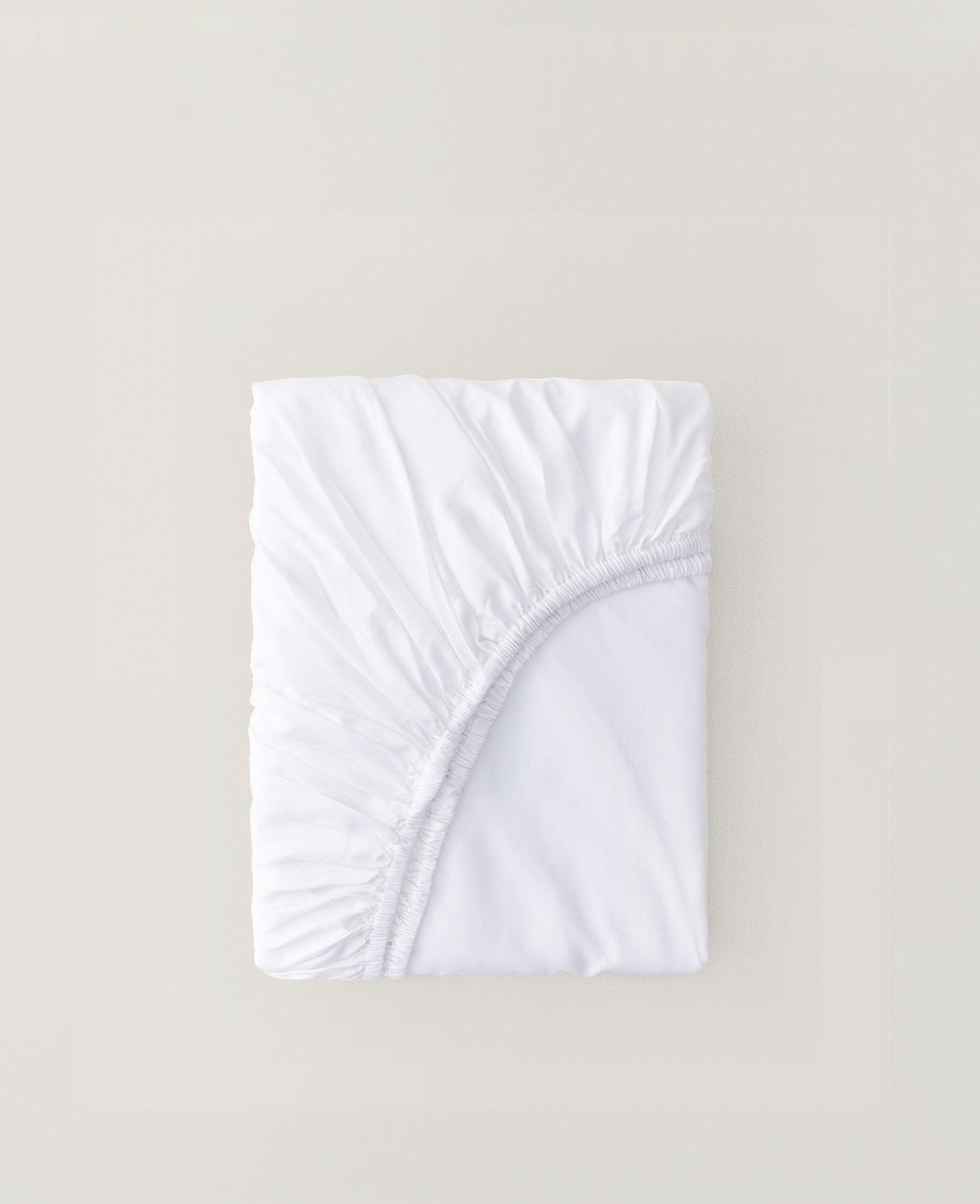 Cotton TENCEL™ Sateen Fitted Sheet - Double Stitch By Bedsure
