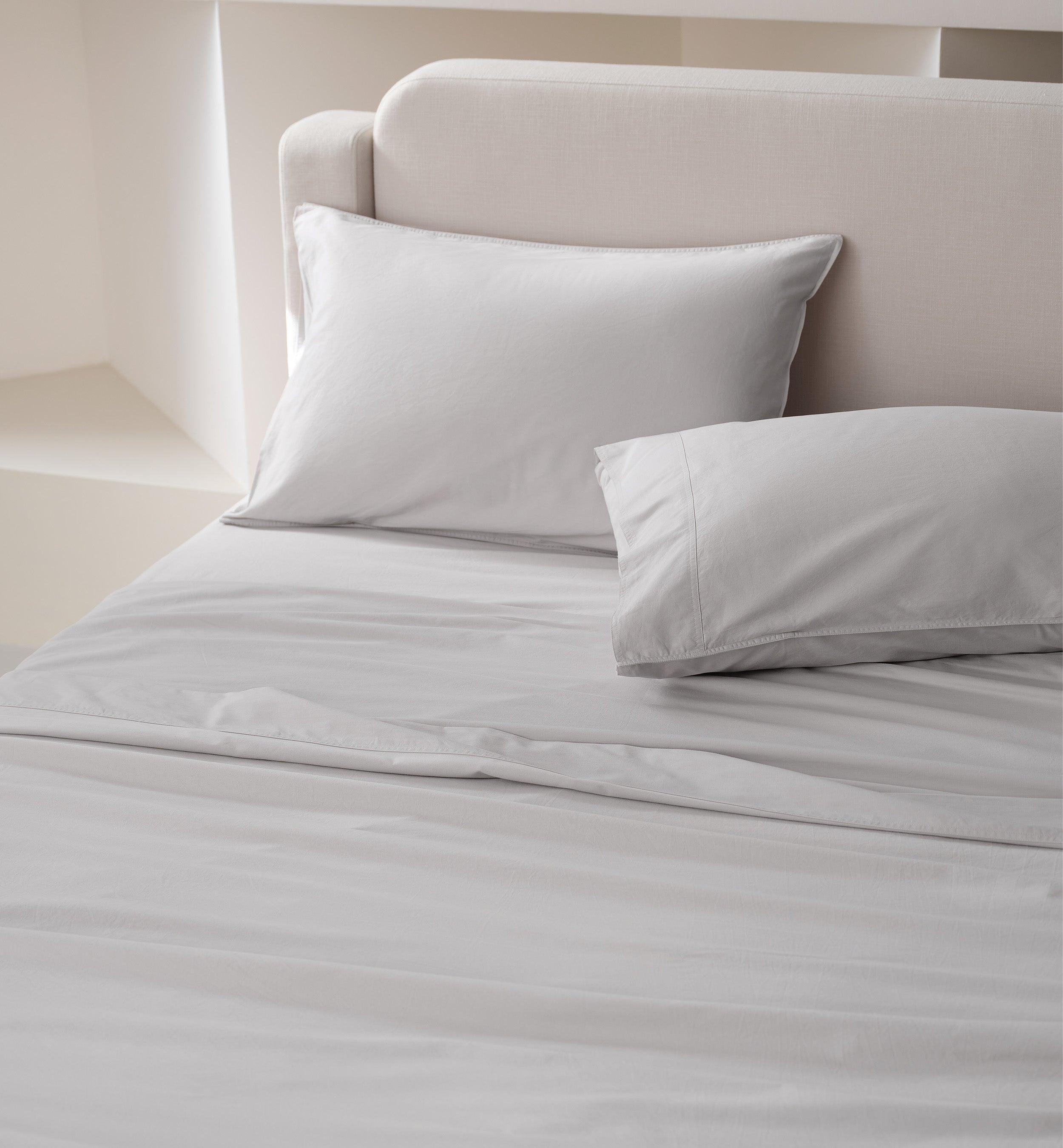 Organic Cotton Sheet Set - Double Stitch By Bedsure
