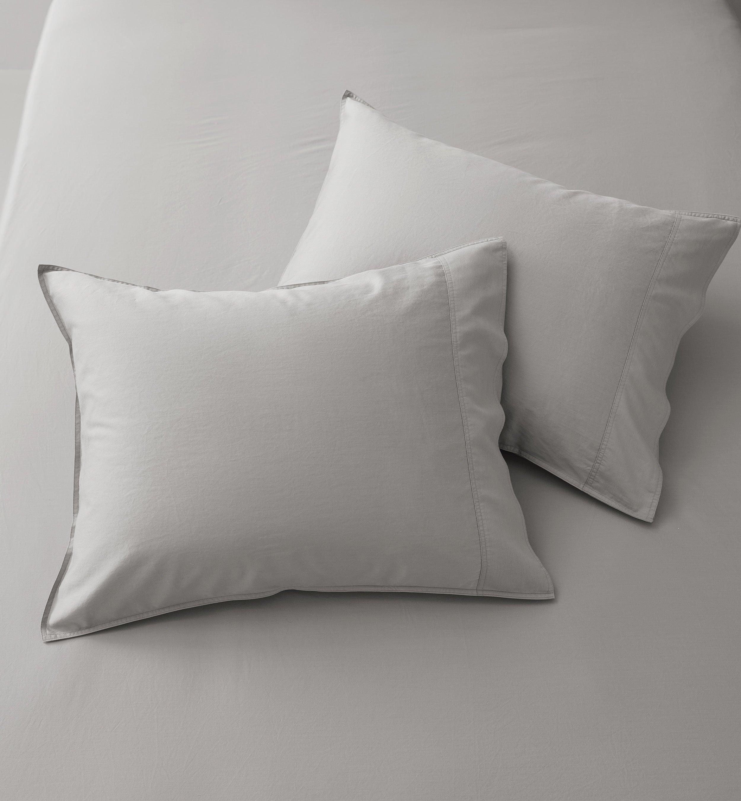 Cotton TENCEL™ Sateen Pillowcases - Double Stitch By Bedsure