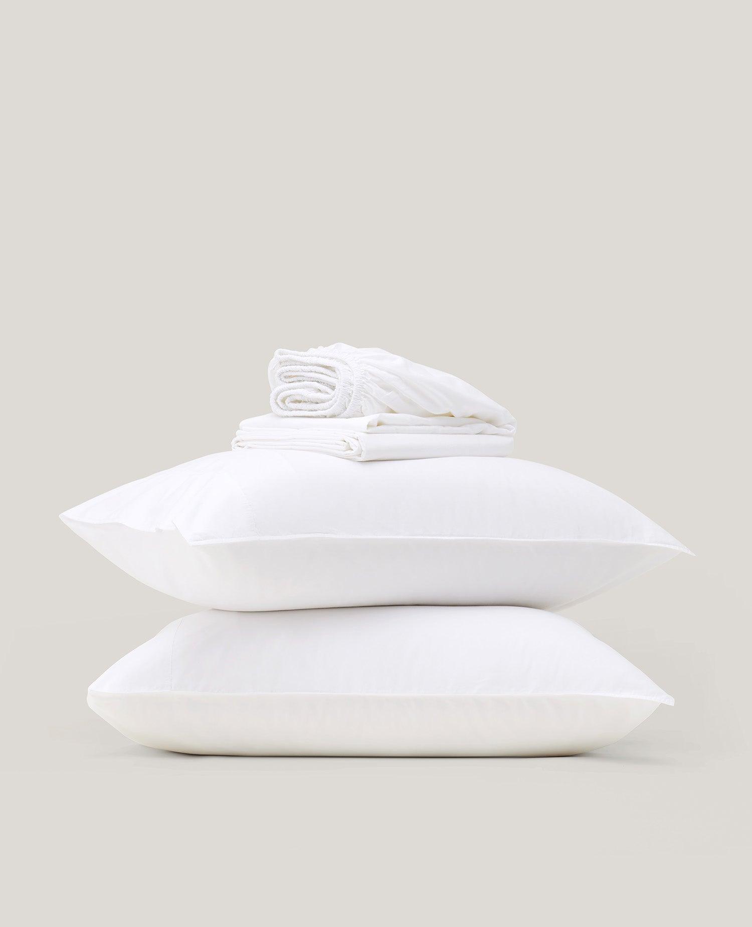 Perfect Blend 6535 Cotton TENCEL™ Percale Sheet Set - Double Stitch By Bedsure