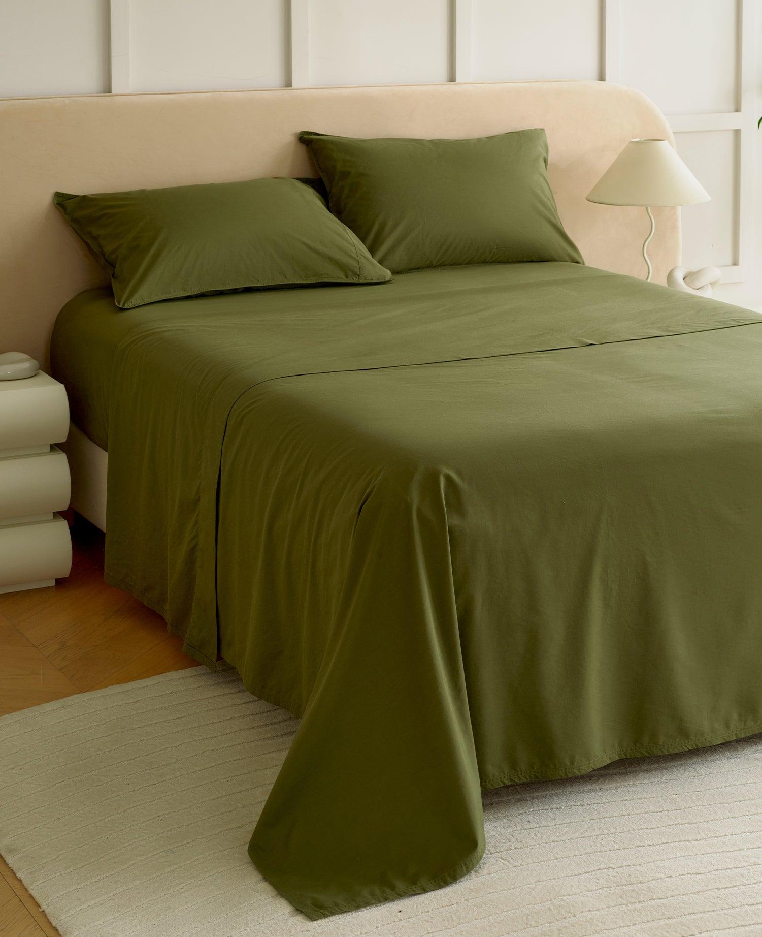 Cotton TENCEL™ Percale All-In-One Bundle - Double Stitch By Bedsure