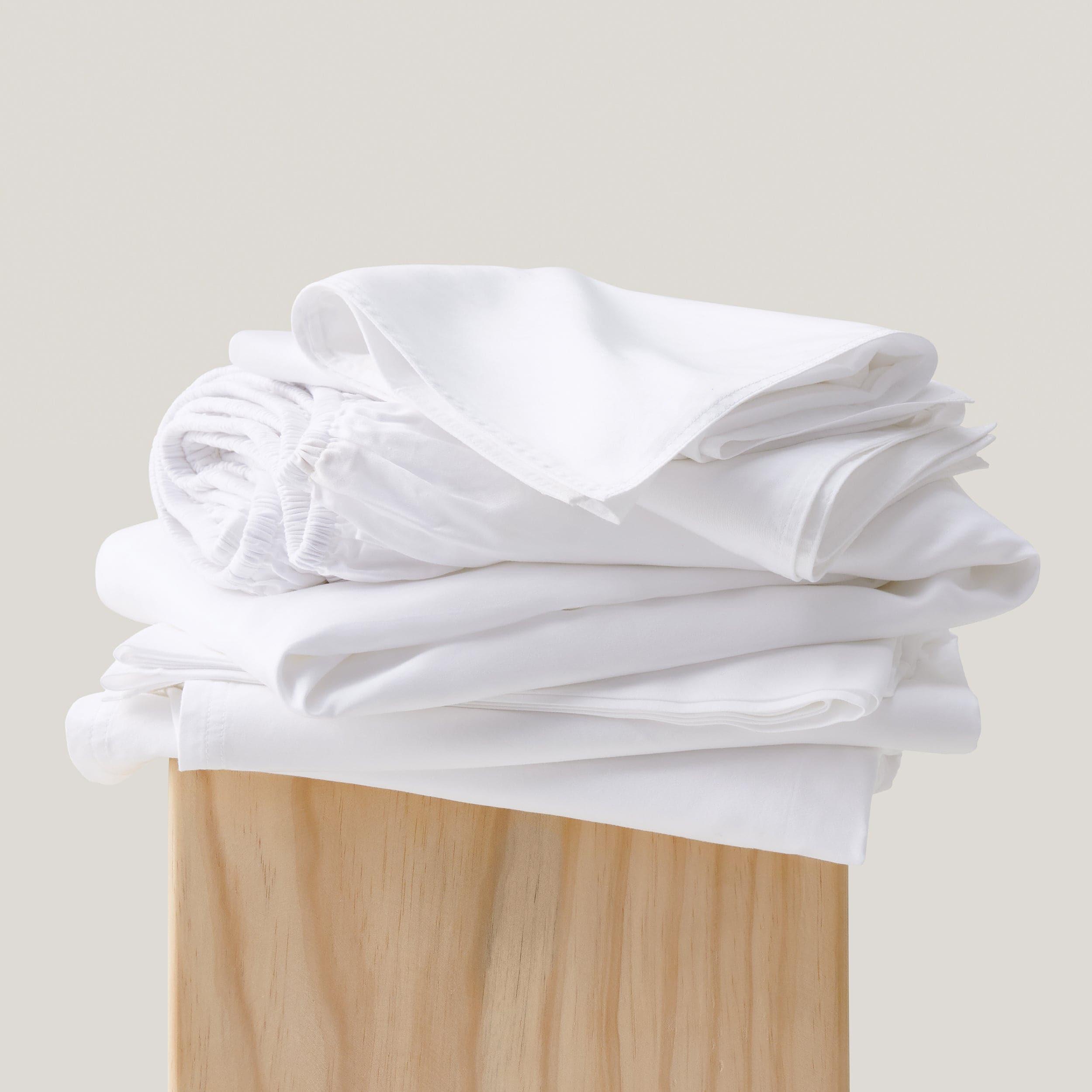Cotton TENCEL™ Sateen Sheet Set - Double Stitch By Bedsure