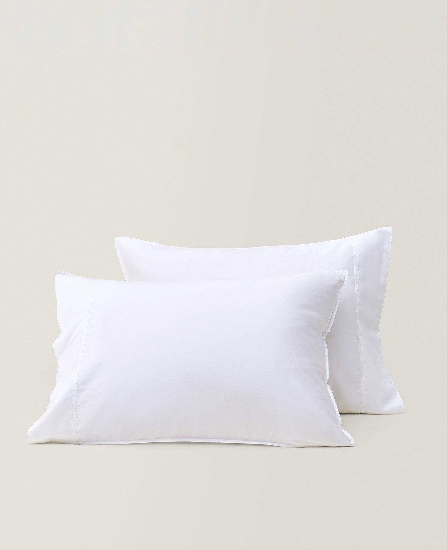 Cotton TENCEL™ Sateen Pillowcases - Double Stitch By Bedsure