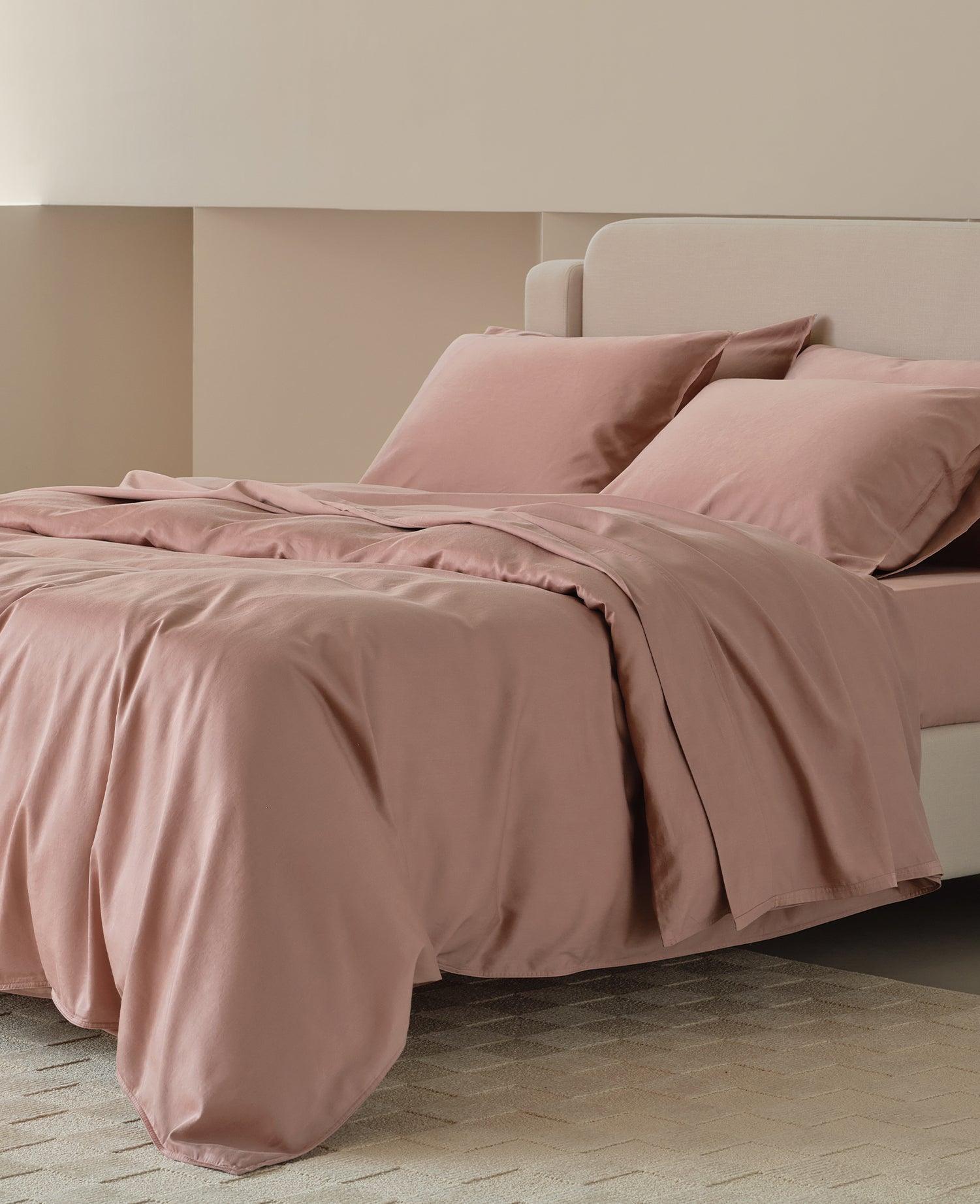 Cotton TENCEL™ Sateen Bundle - Double Stitch By Bedsure