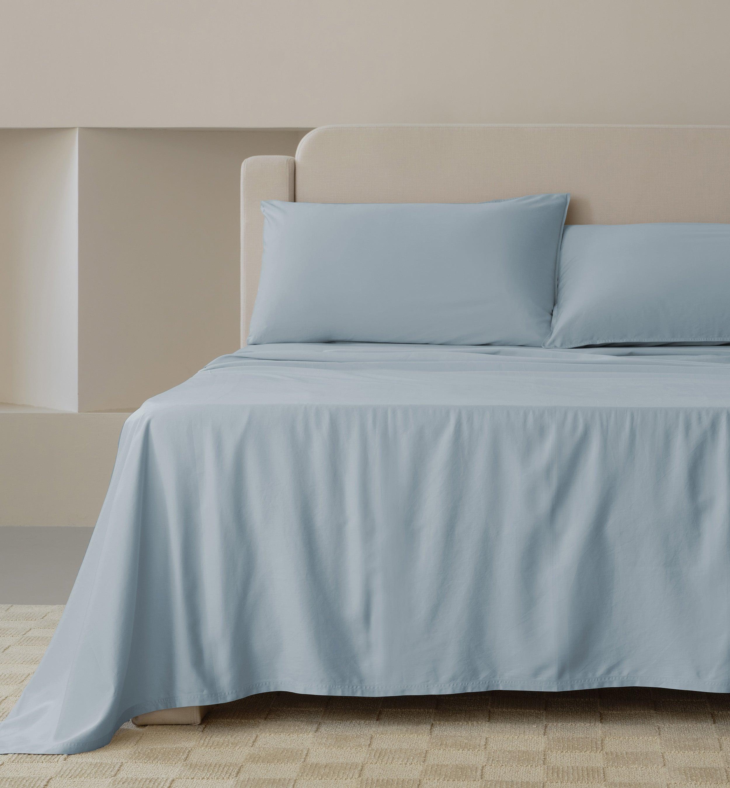 Cotton TENCEL™ Sateen Sheet Set - Double Stitch By Bedsure