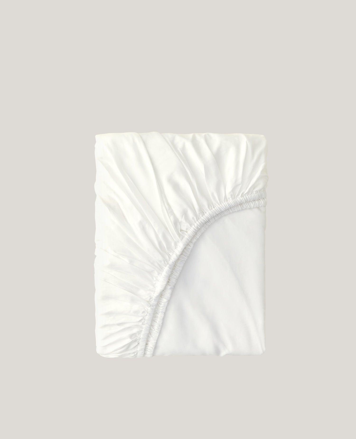 Cotton TENCEL™ Sateen Fitted Sheet - Double Stitch By Bedsure