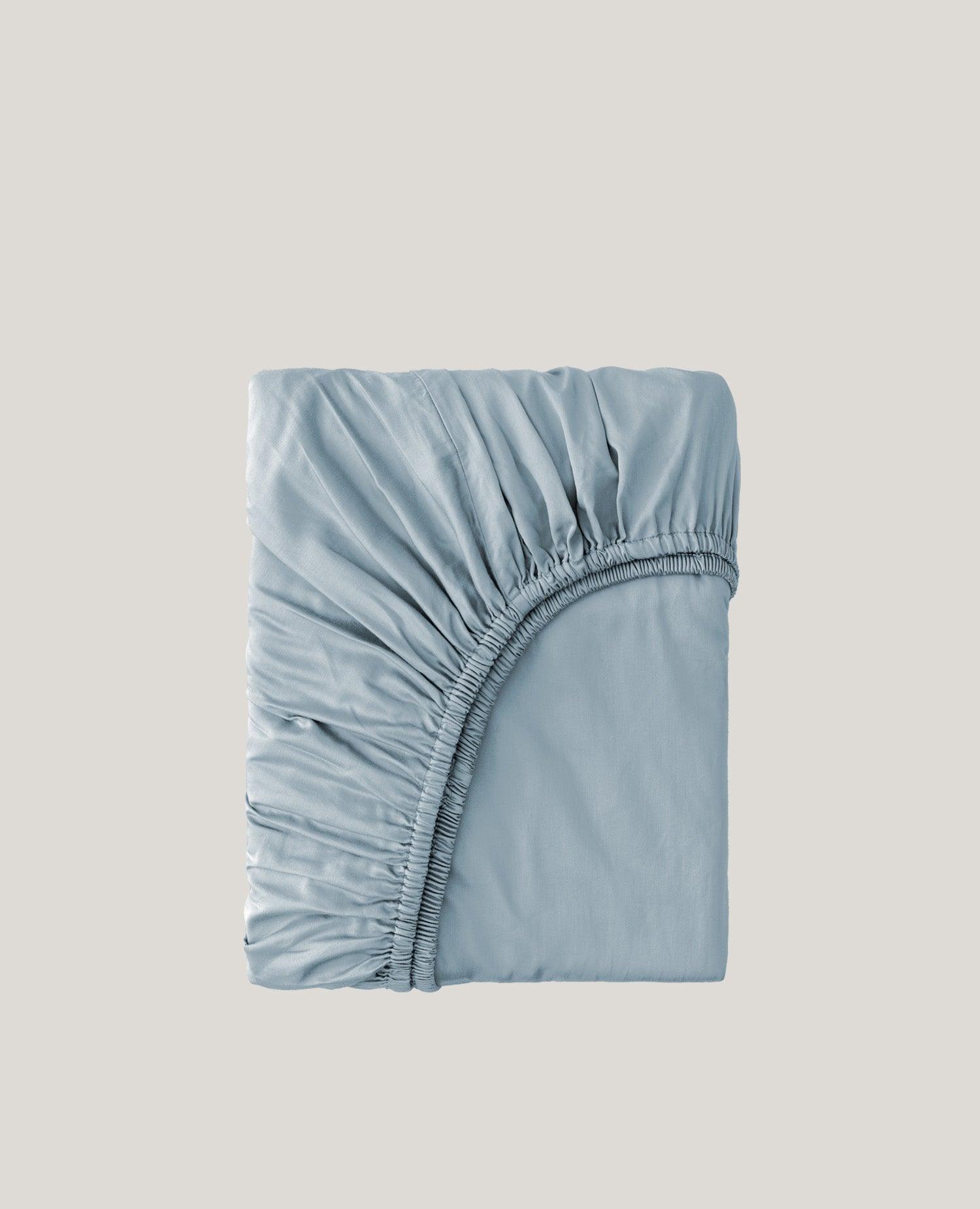 Cotton TENCEL™ Sateen Fitted Sheet - Double Stitch By Bedsure