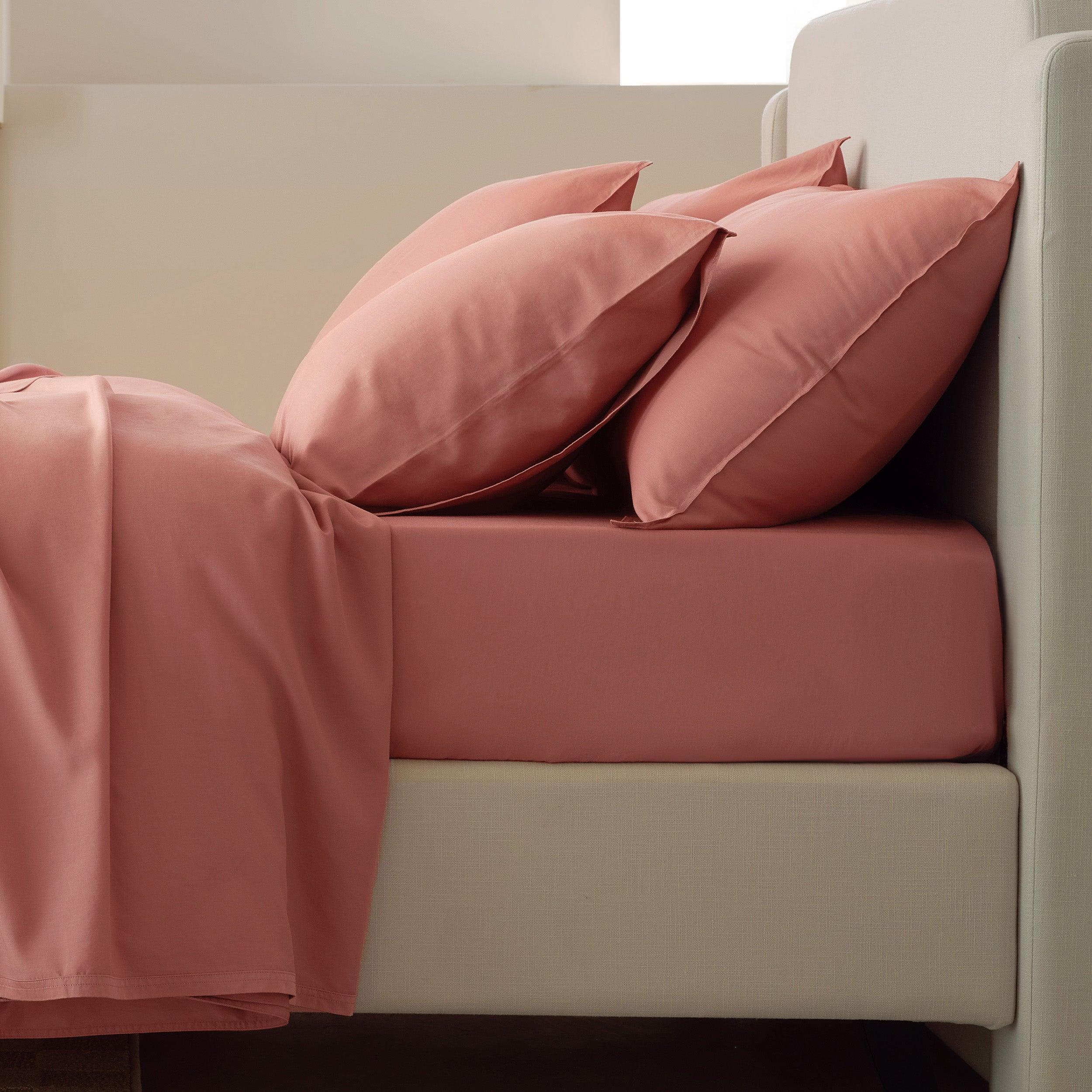 Cotton TENCEL™ Sateen Fitted Sheet - Double Stitch By Bedsure