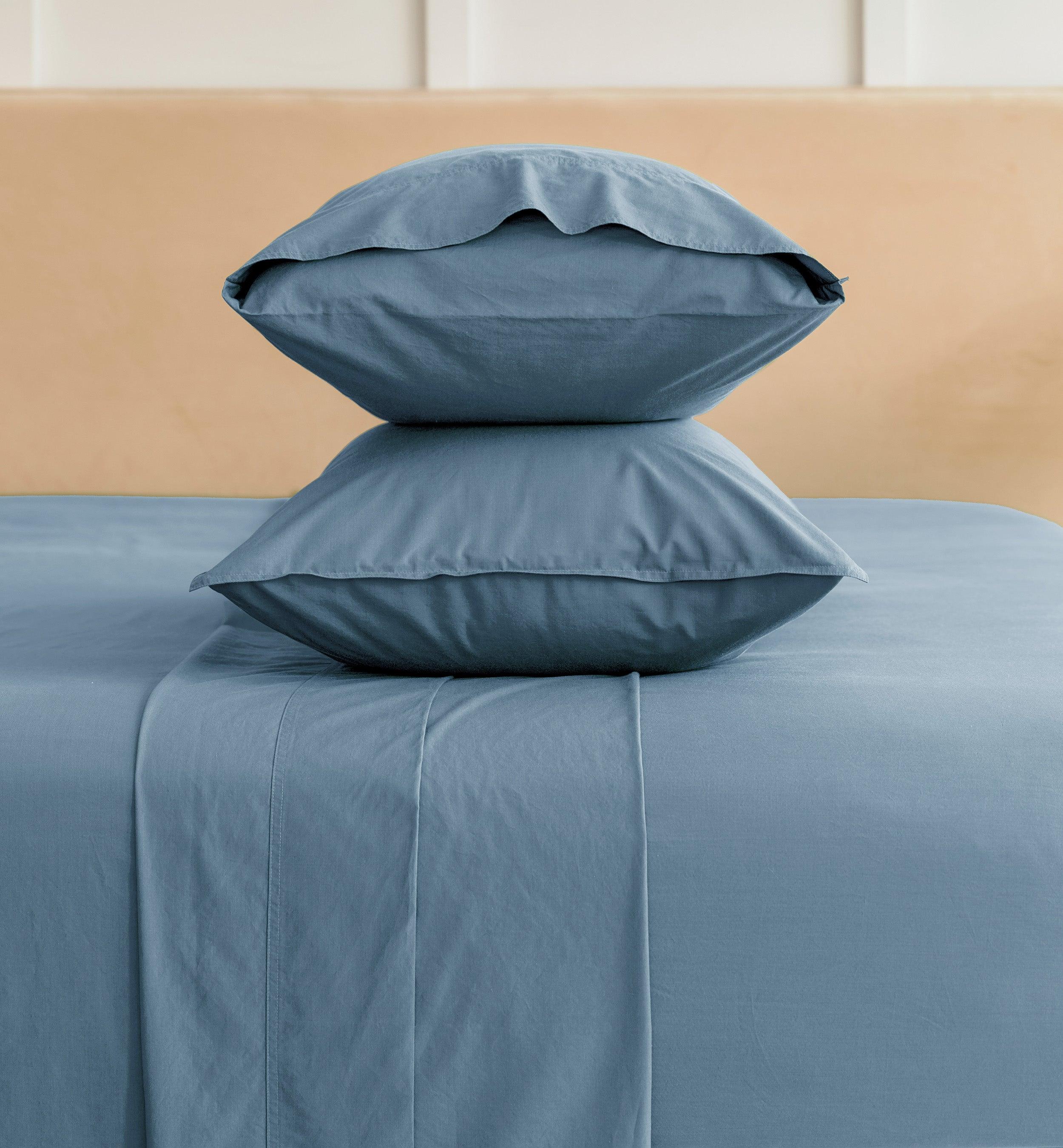 Perfect Blend 6535 Cotton TENCEL™ Percale Sheet Set - Double Stitch By Bedsure