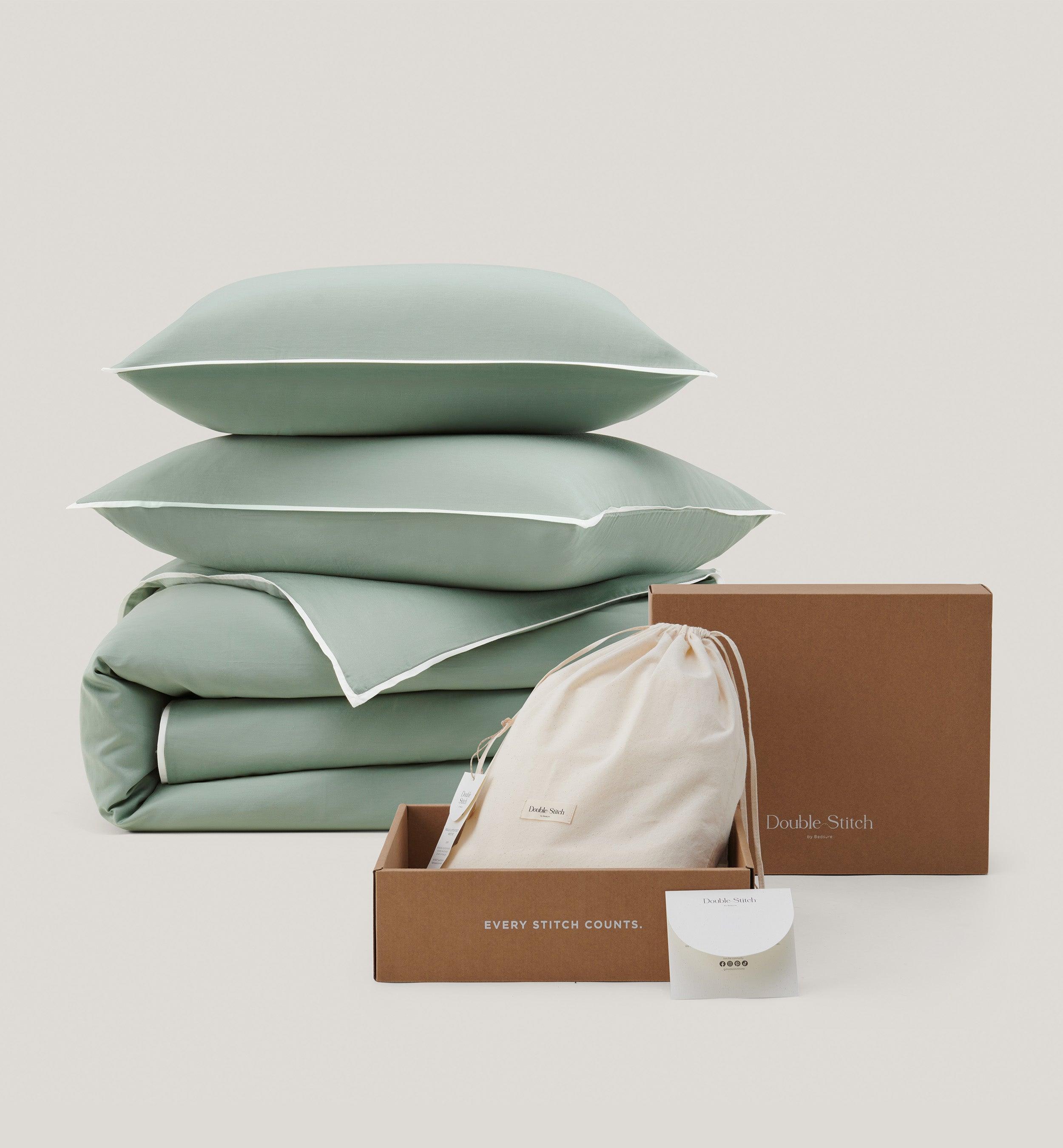 Frame Cotton TENCEL™ Lyocell Sateen Duvet Cover Set