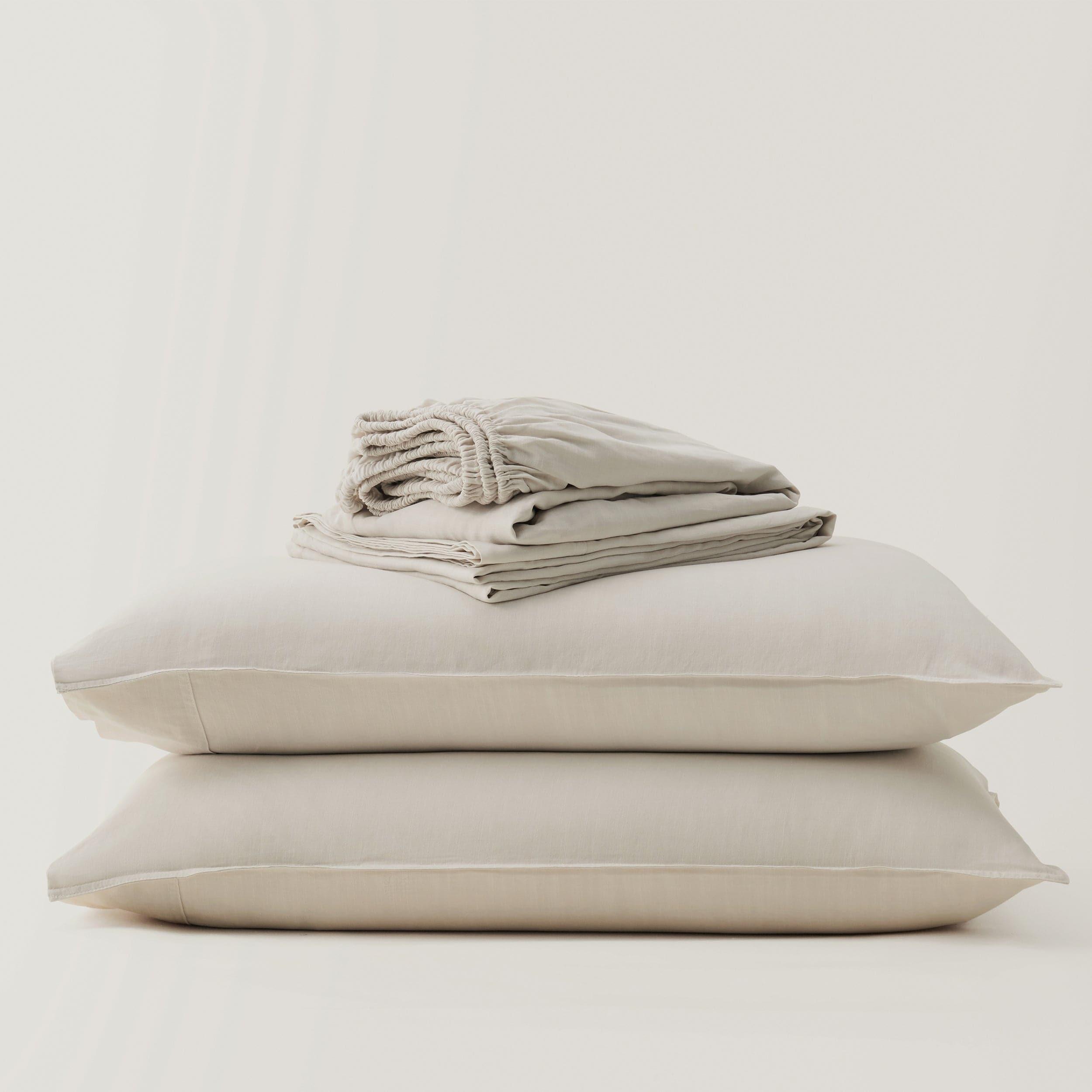 Linen TENCEL™ Lyocell Sheet Set - Double Stitch By Bedsure