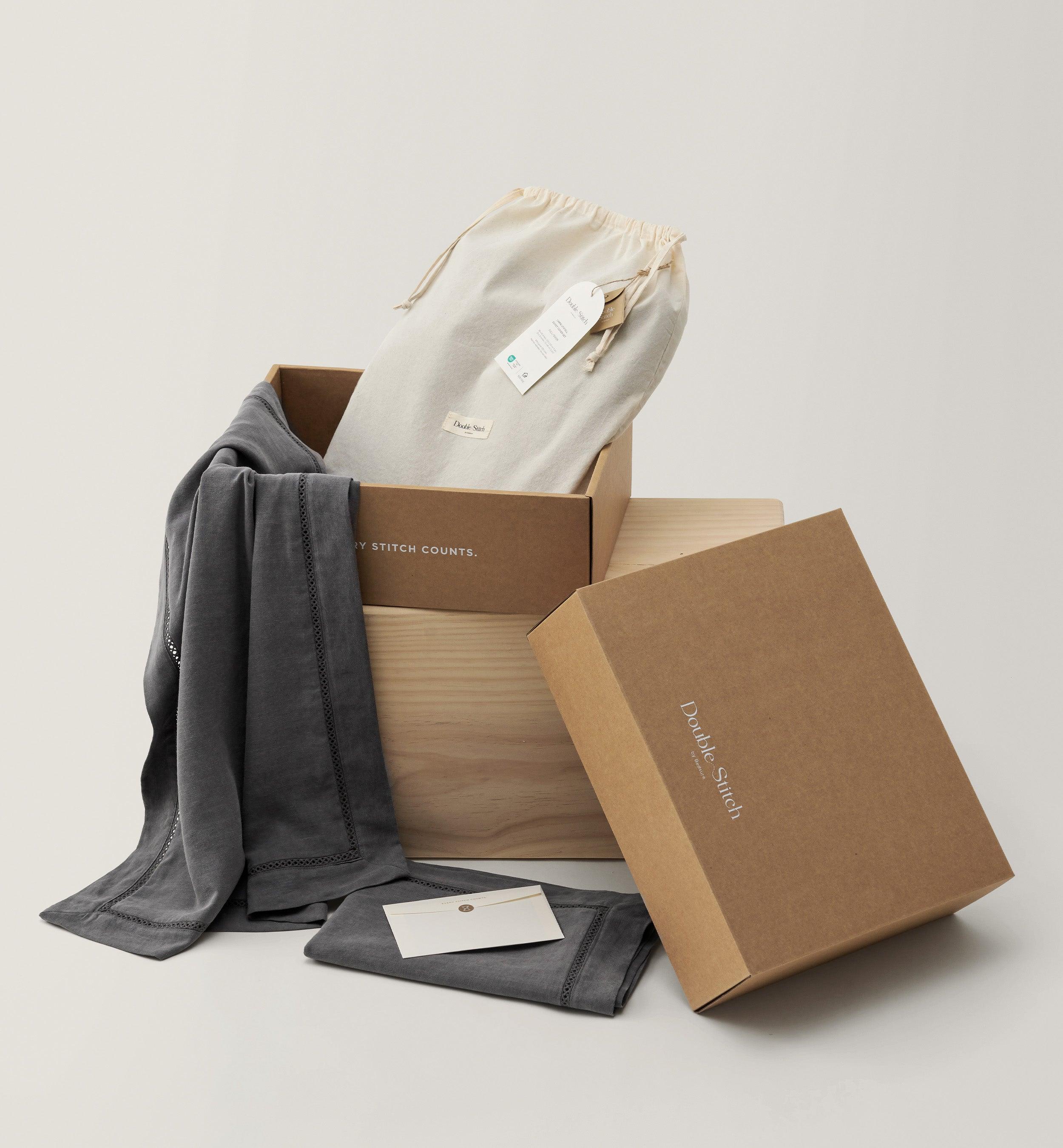 Linen TENCEL™ Lyocell Duvet Cover Set - Double Stitch By Bedsure