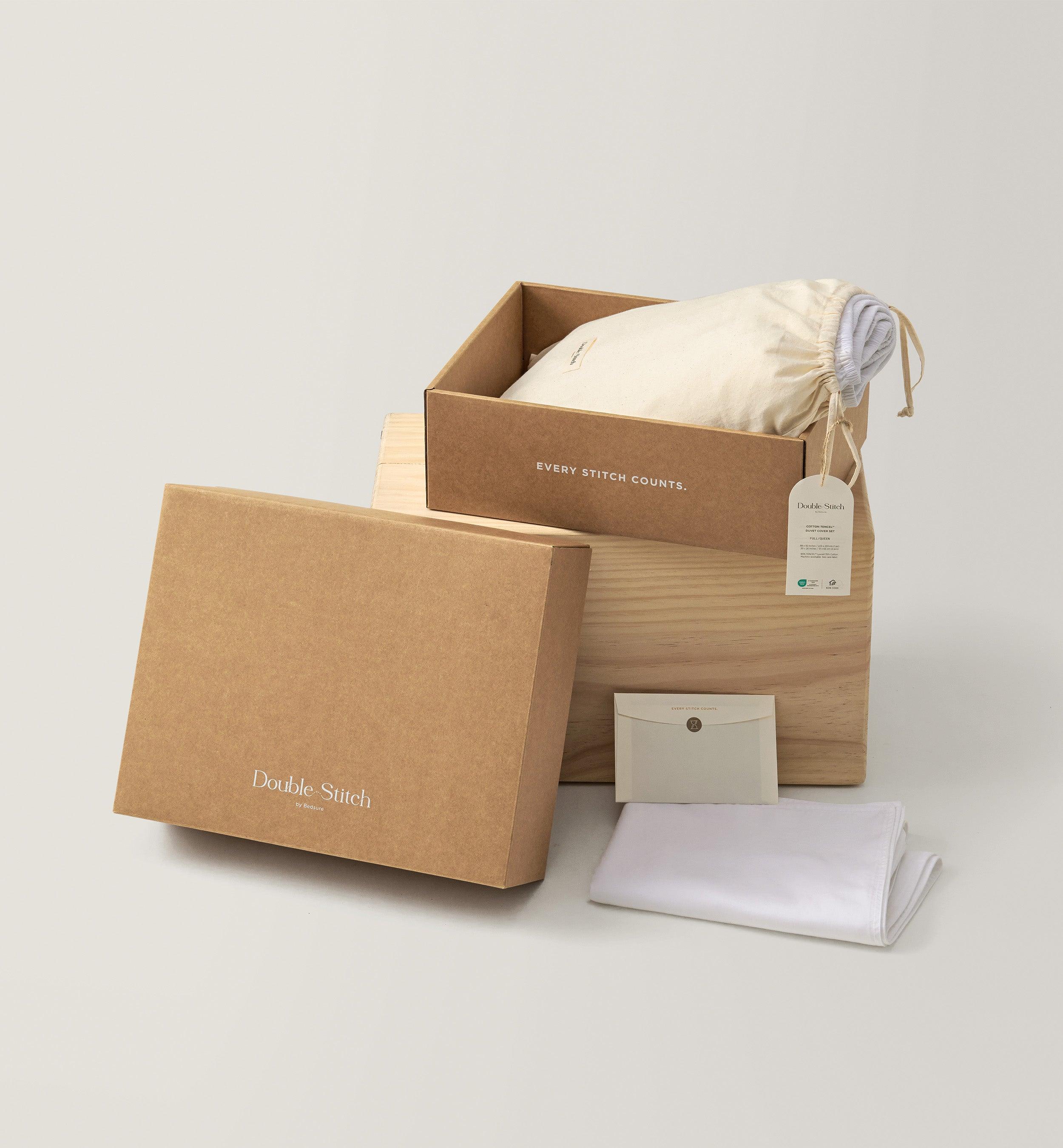 Cotton TENCEL™ Sateen Sheet Set - Double Stitch By Bedsure