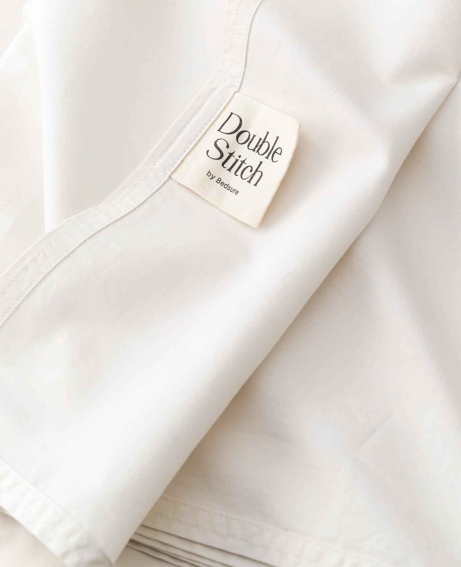 Organic Cotton Sheet Set - Double Stitch By Bedsure