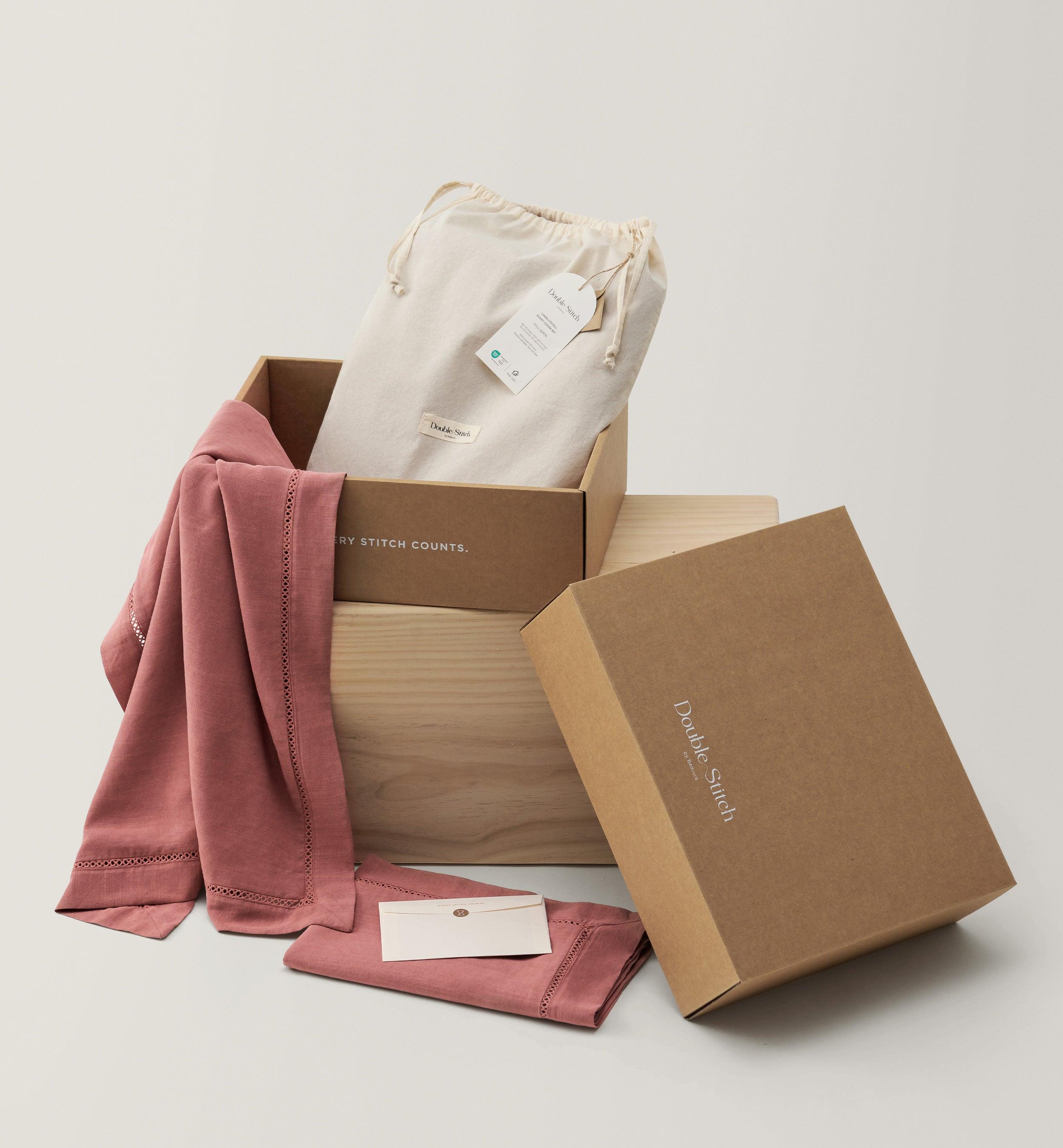 Linen TENCEL™ Lyocell Duvet Cover Set - Double Stitch By Bedsure
