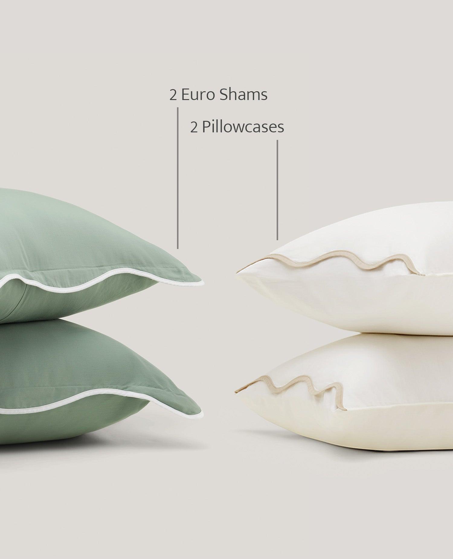 Signature Scalloped Bundle - Double Stitch By Bedsure