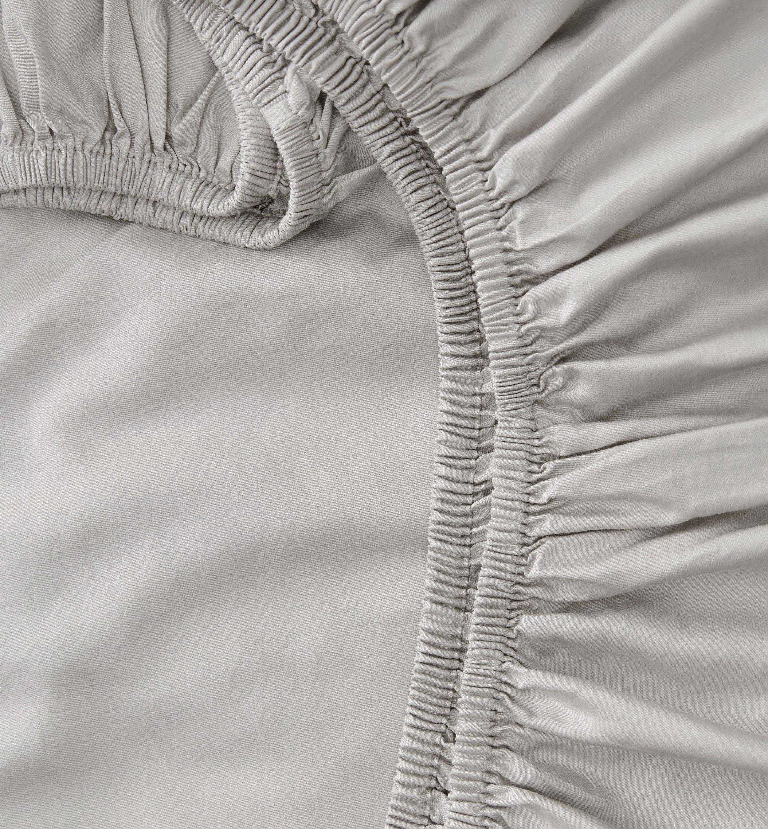 Cotton TENCEL™ Sateen Fitted Sheet - Double Stitch By Bedsure
