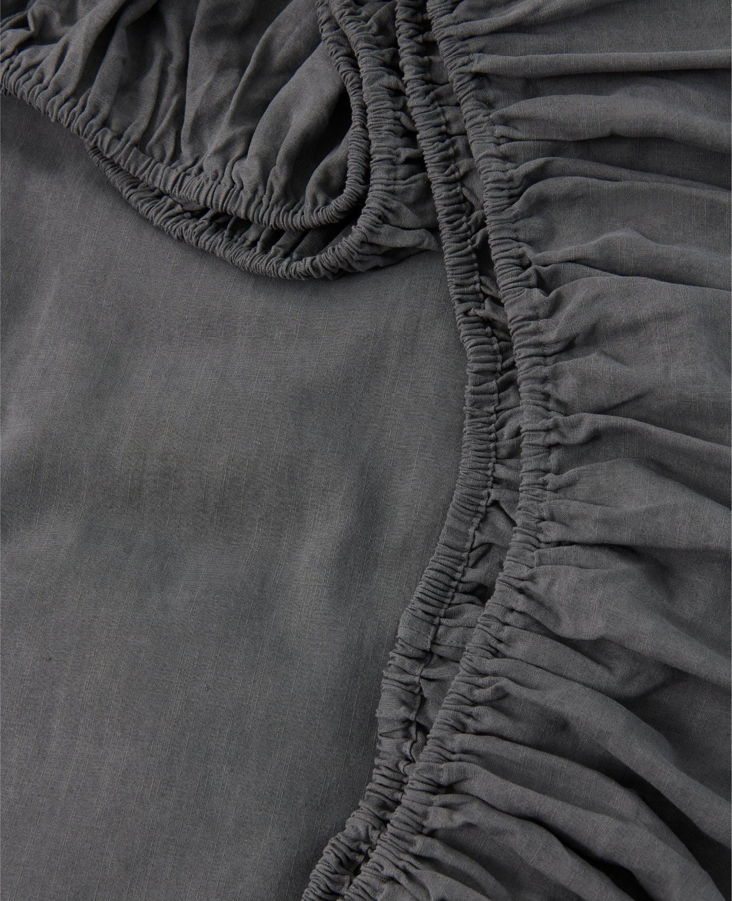 Linen TENCEL™ Lyocell Fitted Sheet - Double Stitch By Bedsure