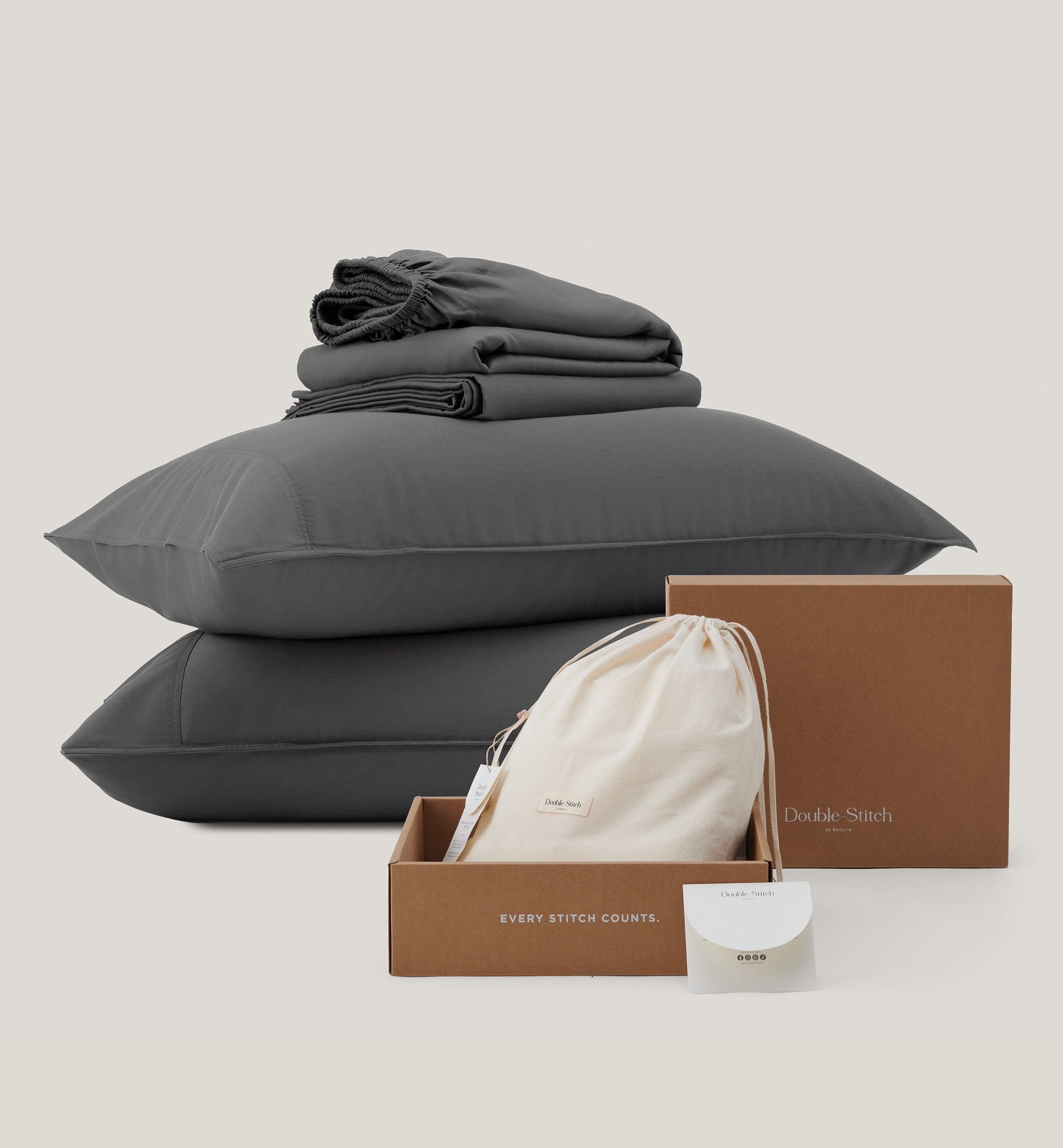 Cotton TENCEL™ Sateen Sheet Set - Double Stitch By Bedsure