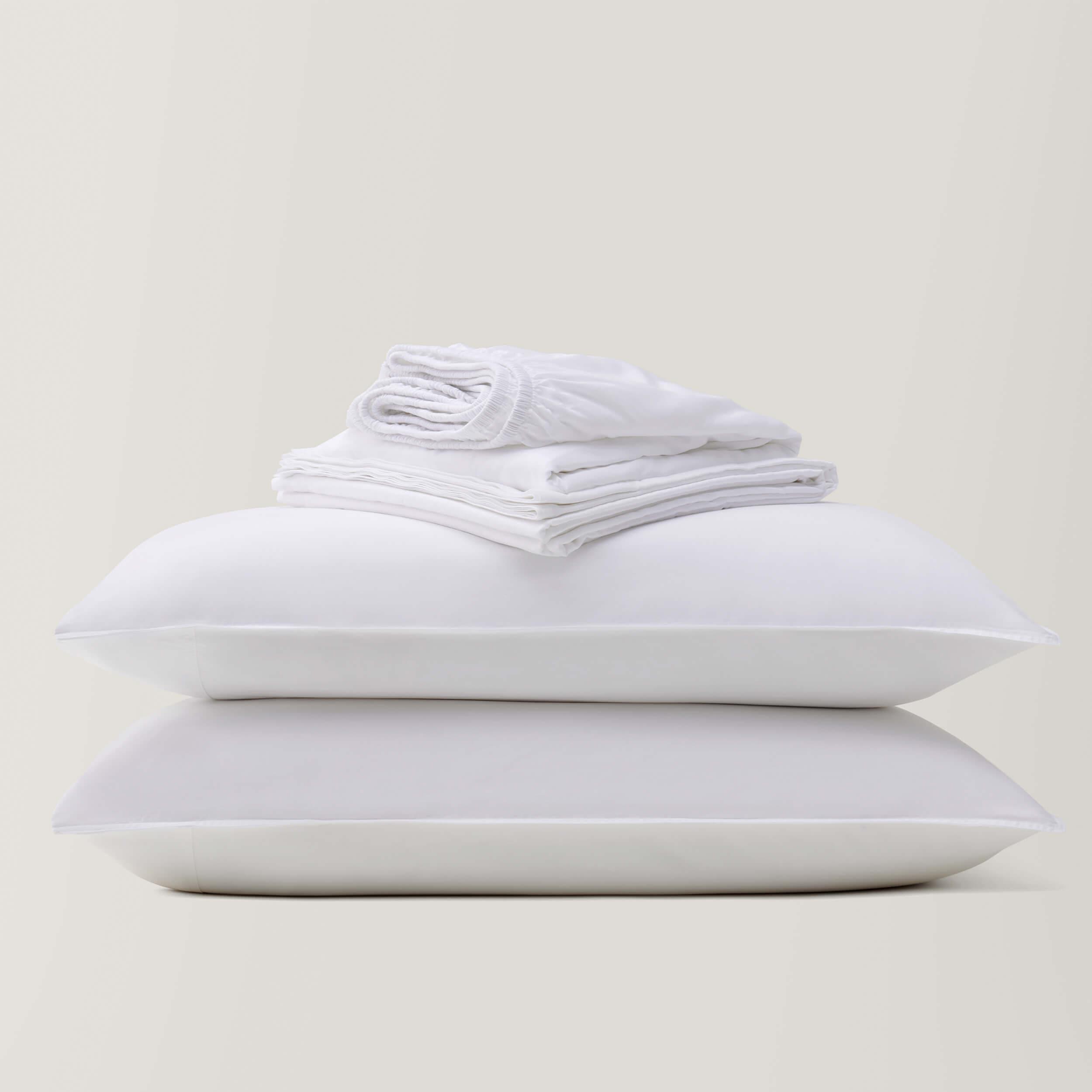 Cotton TENCEL™ Sateen Sheet Set - Double Stitch By Bedsure