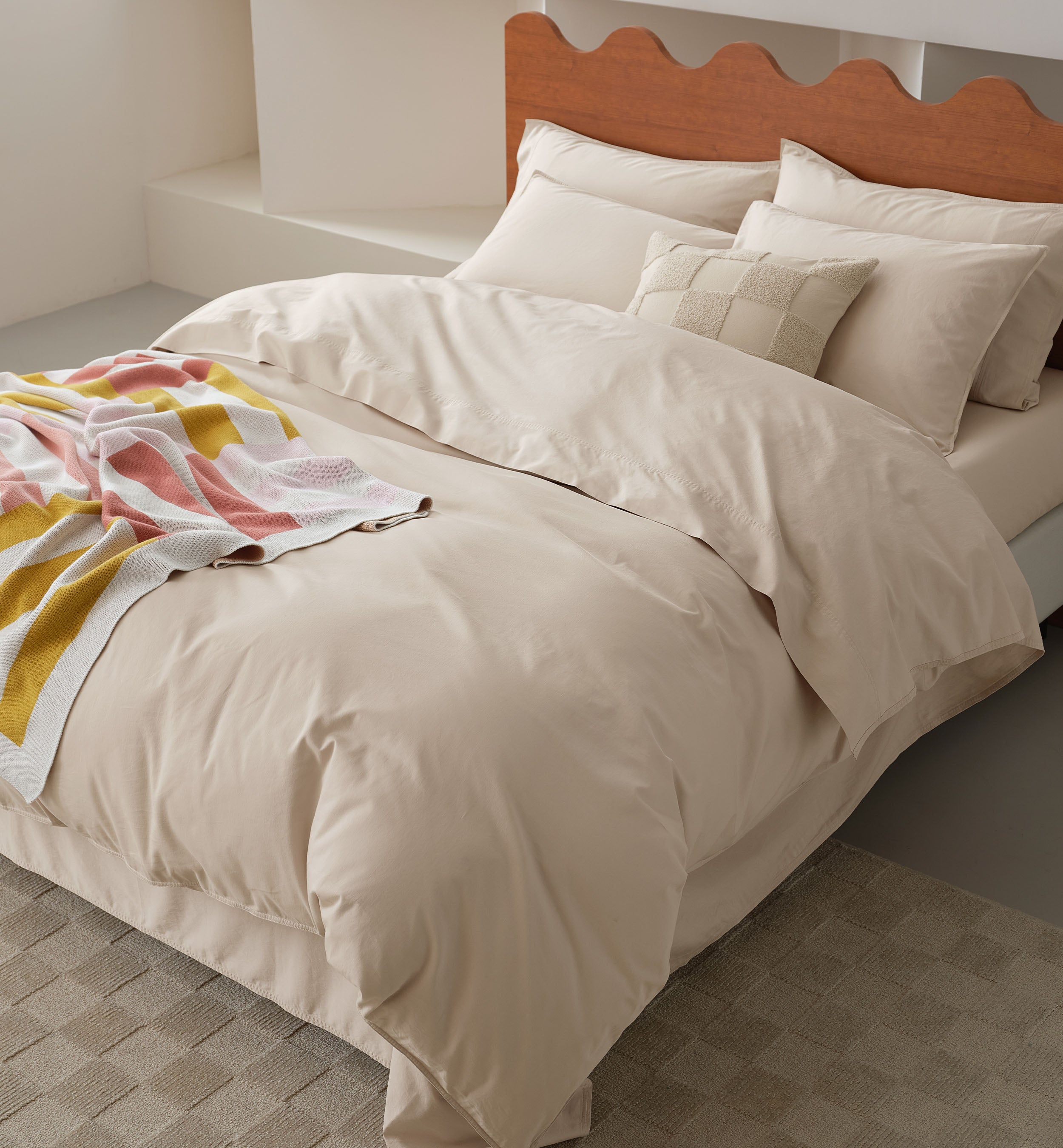 Organic Cotton Duvet Cover Set