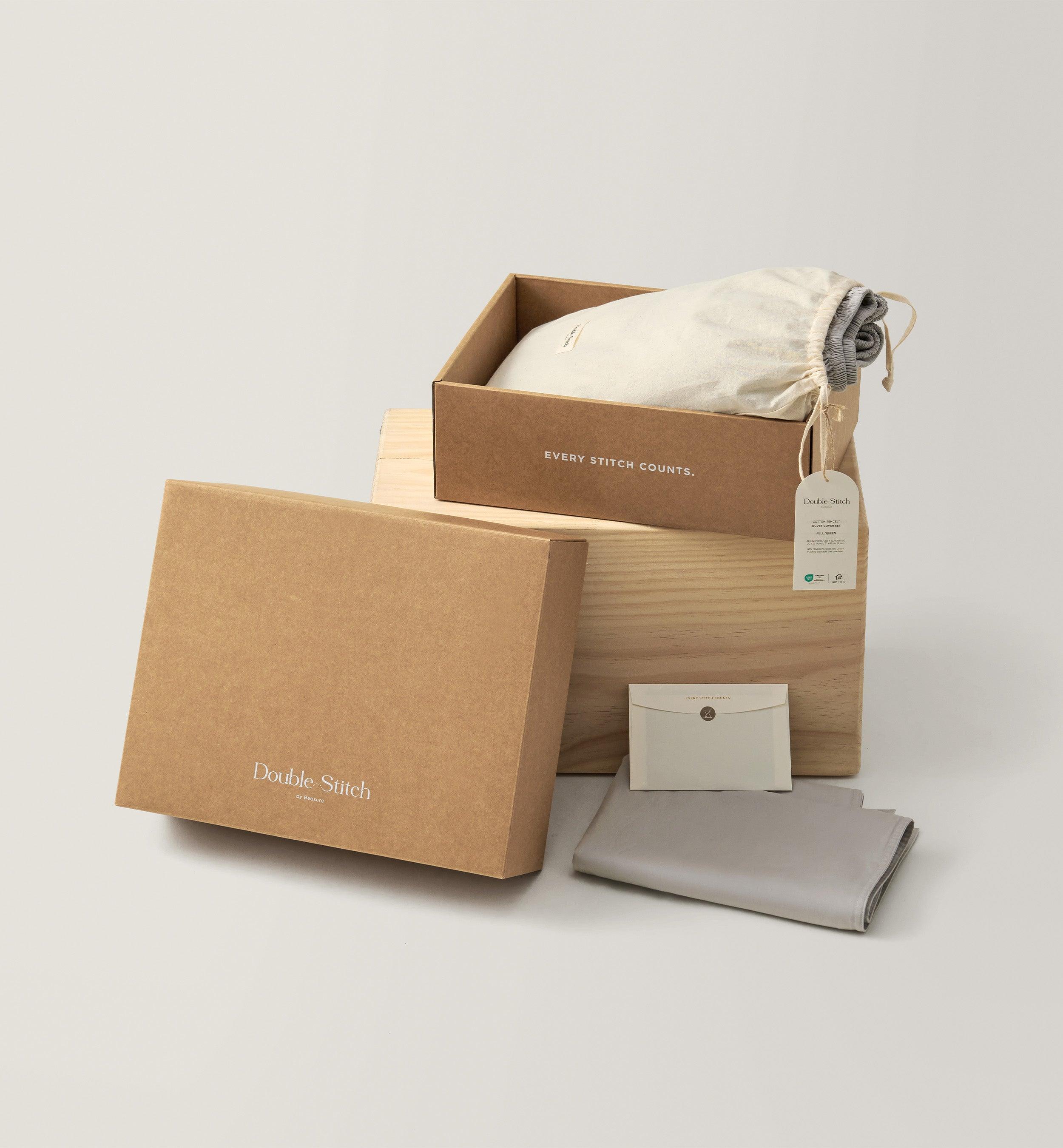 Cotton TENCEL™ Sateen Sheet Set - Double Stitch By Bedsure
