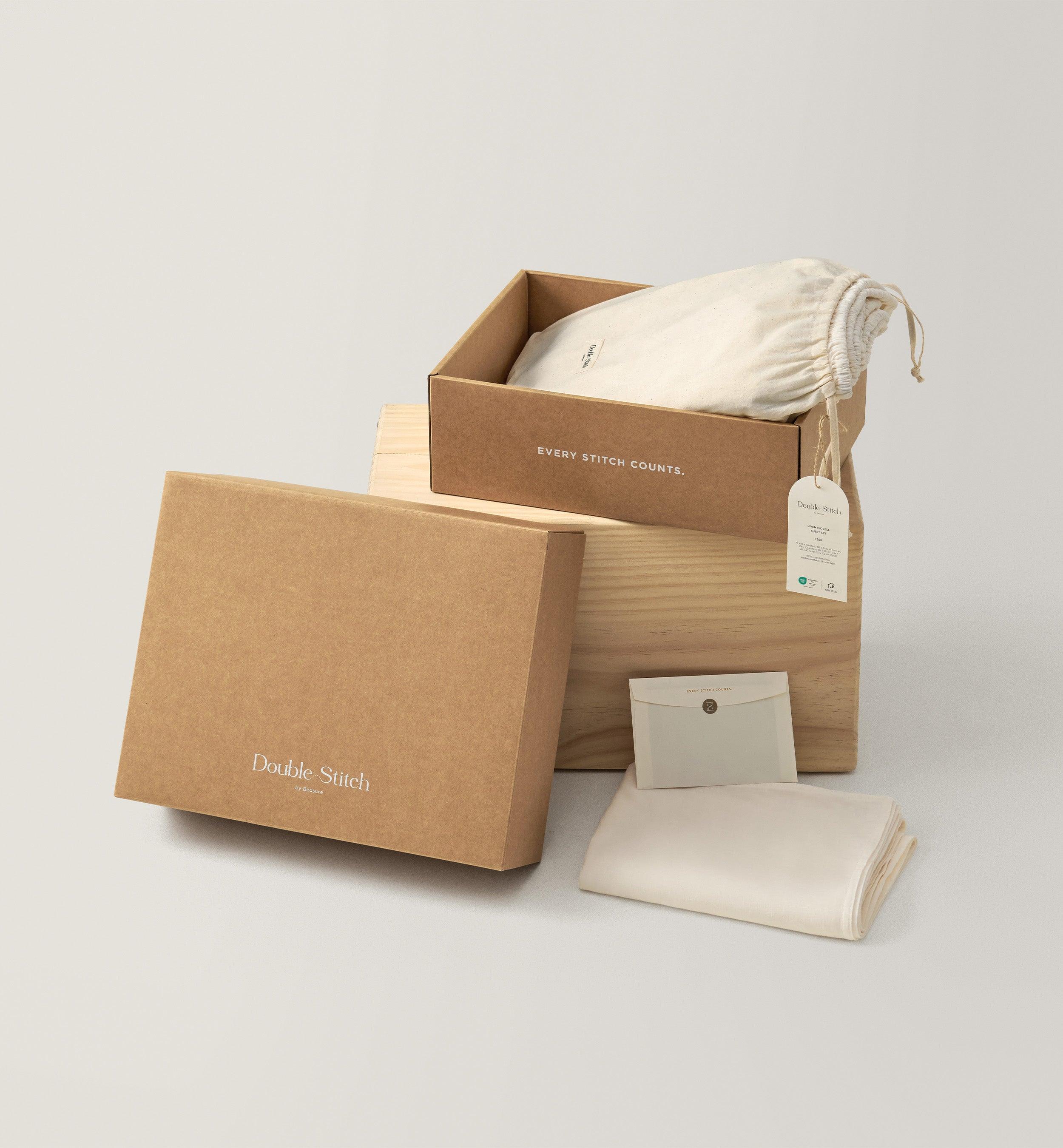 Linen TENCEL™ Lyocell Sheet Set - Double Stitch By Bedsure
