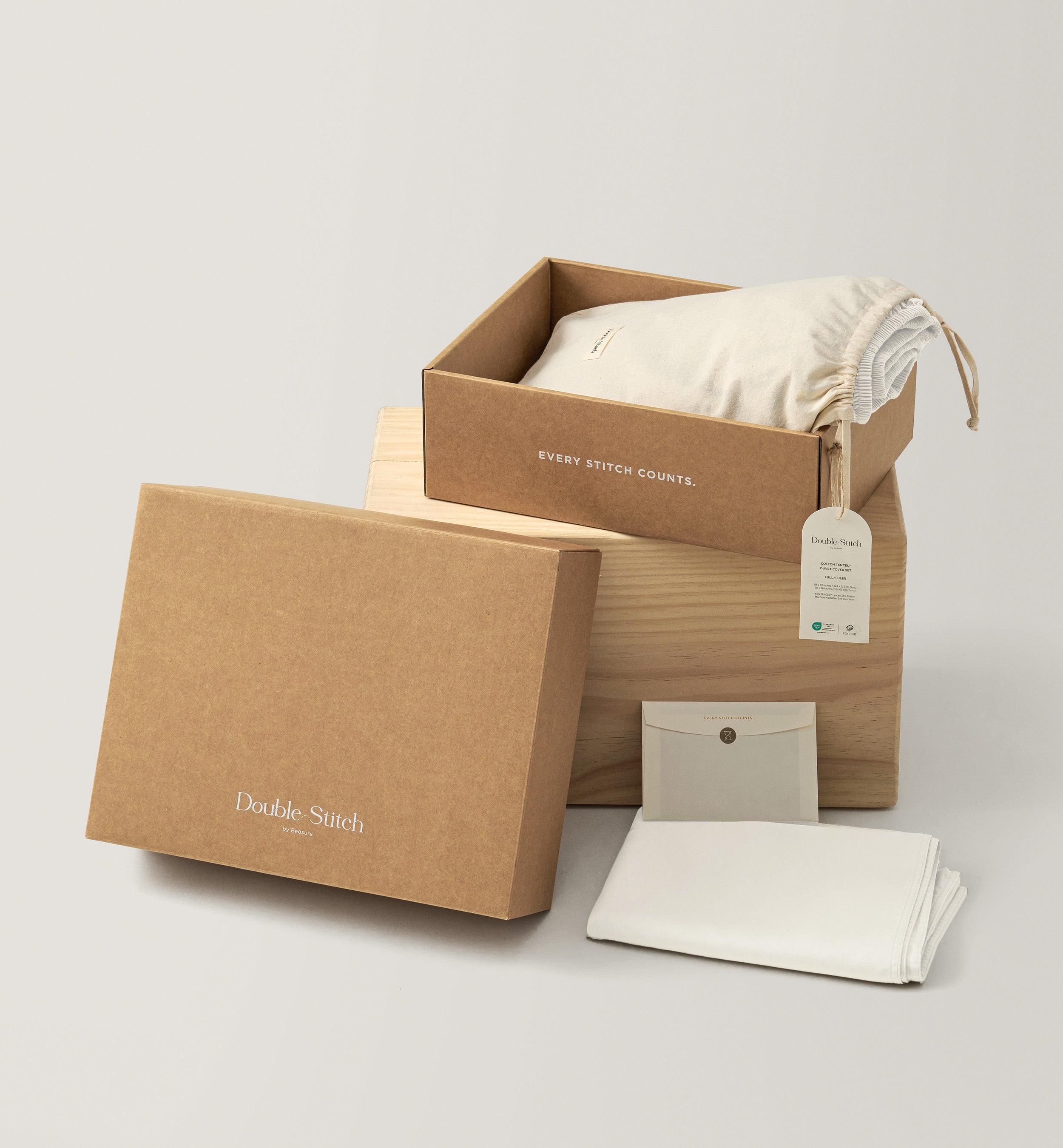Cotton TENCEL™ Sateen Sheet Set - Double Stitch By Bedsure