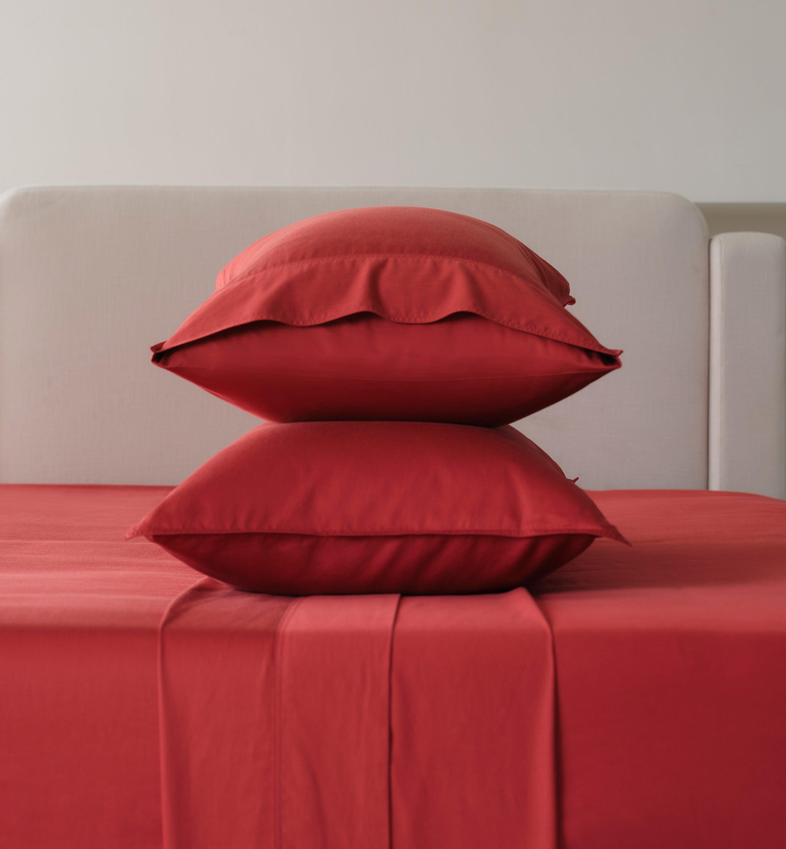 Cotton TENCEL™ Sateen Sheet Set - Double Stitch By Bedsure