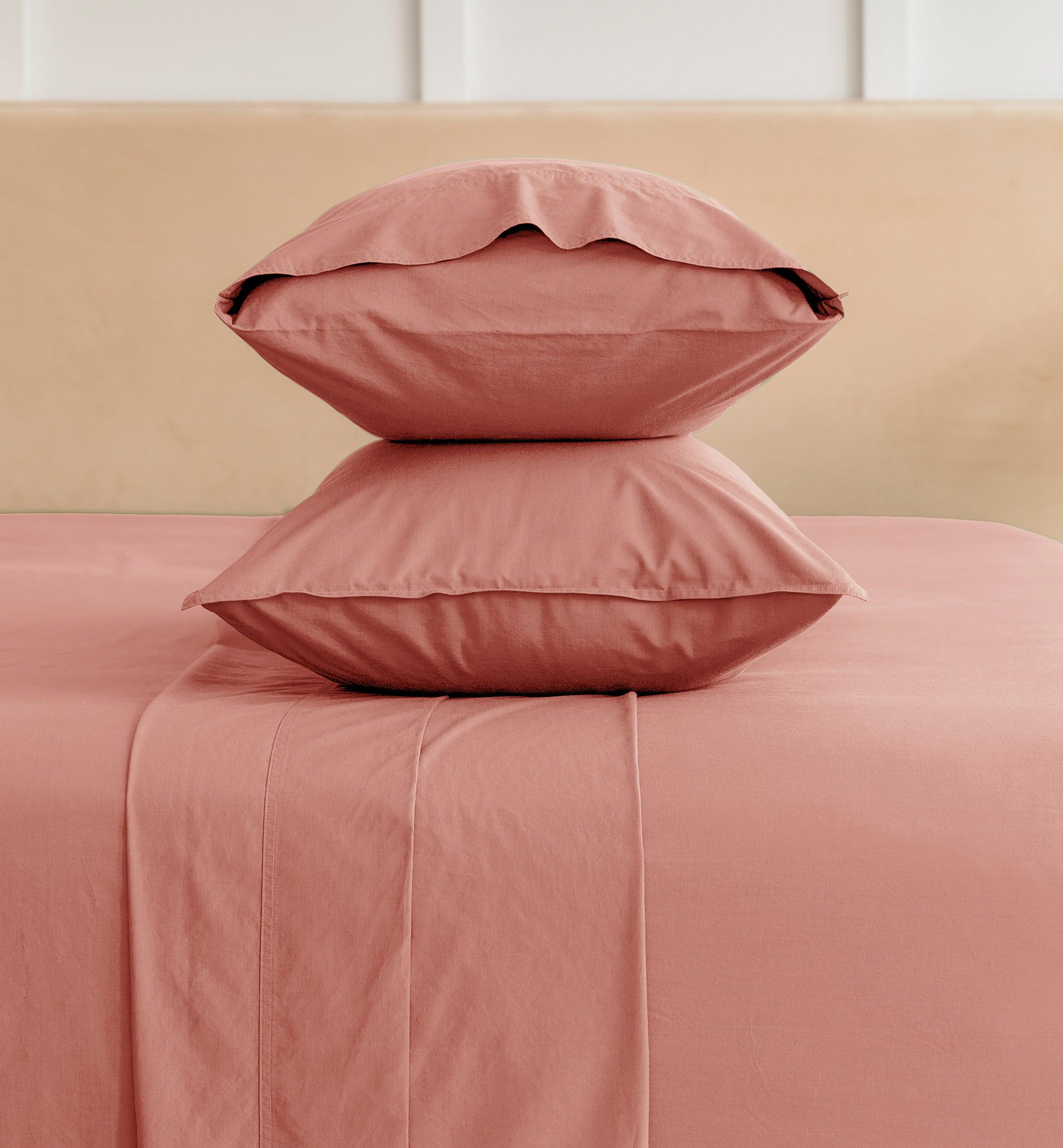 Perfect Blend 6535 Cotton TENCEL™ Percale Sheet Set - Double Stitch By Bedsure