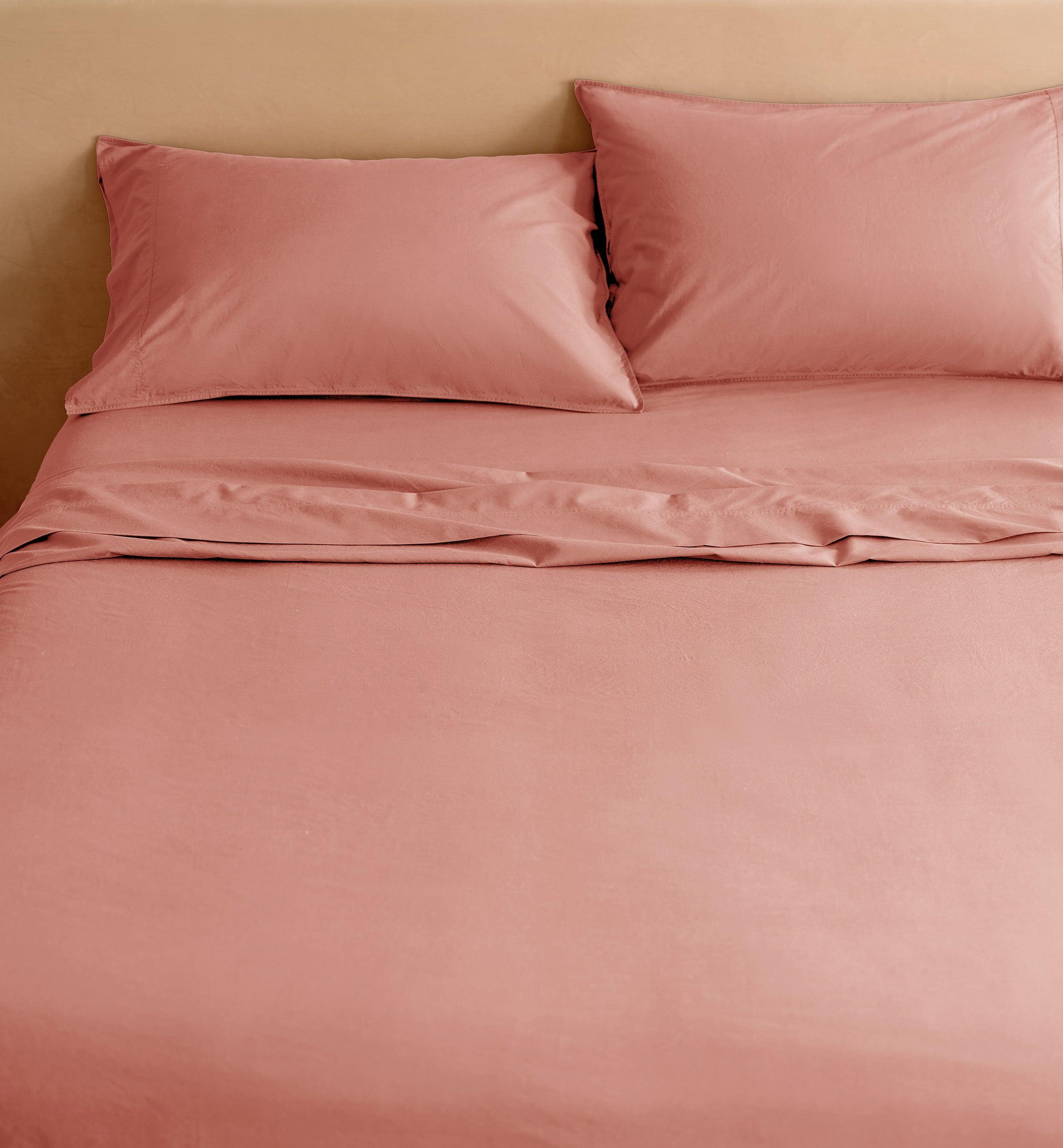 Perfect Blend 6535 Cotton TENCEL™ Percale Sheet Set - Double Stitch By Bedsure