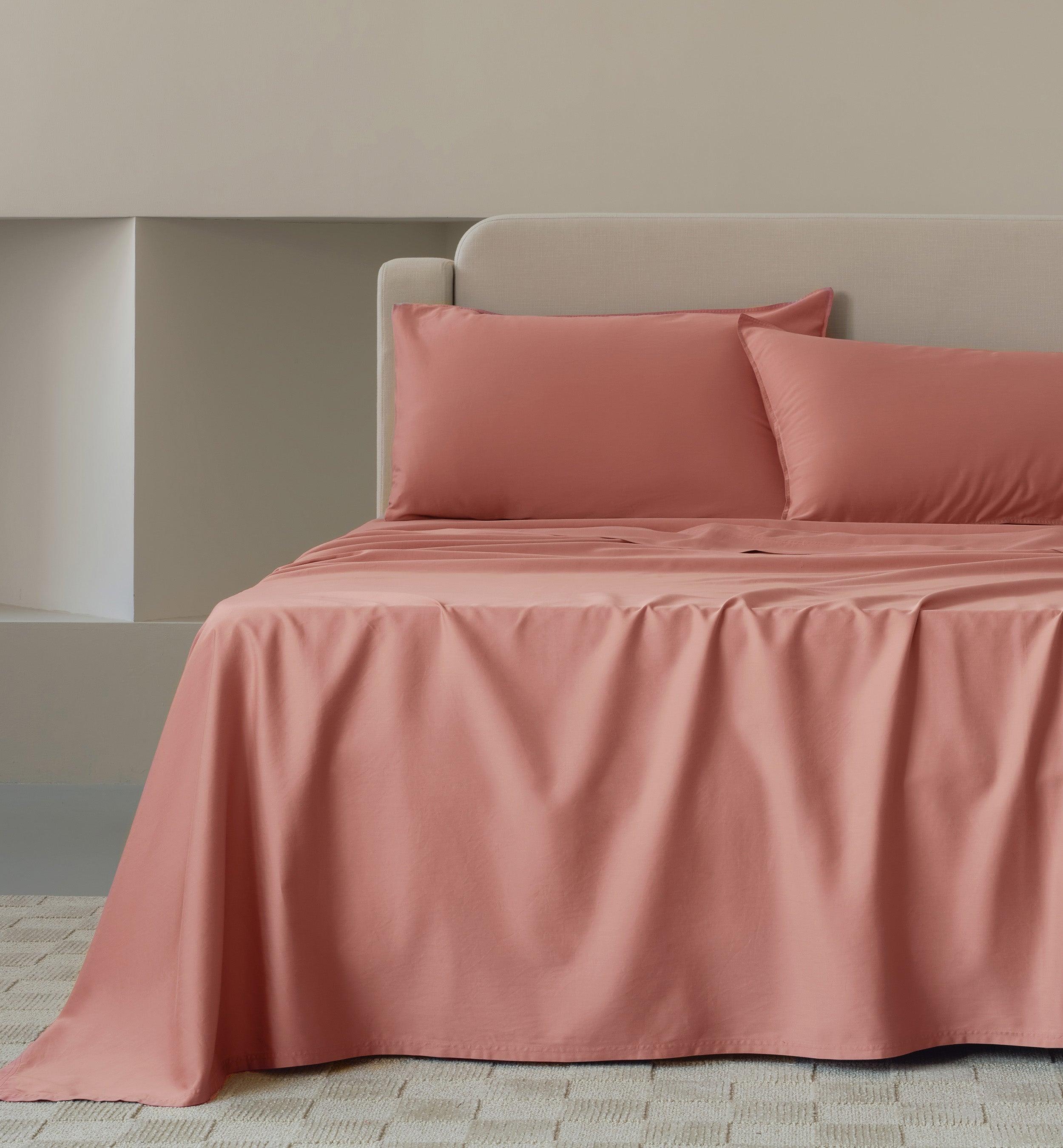 Cotton TENCEL™ Sateen Sheet Set - Double Stitch By Bedsure