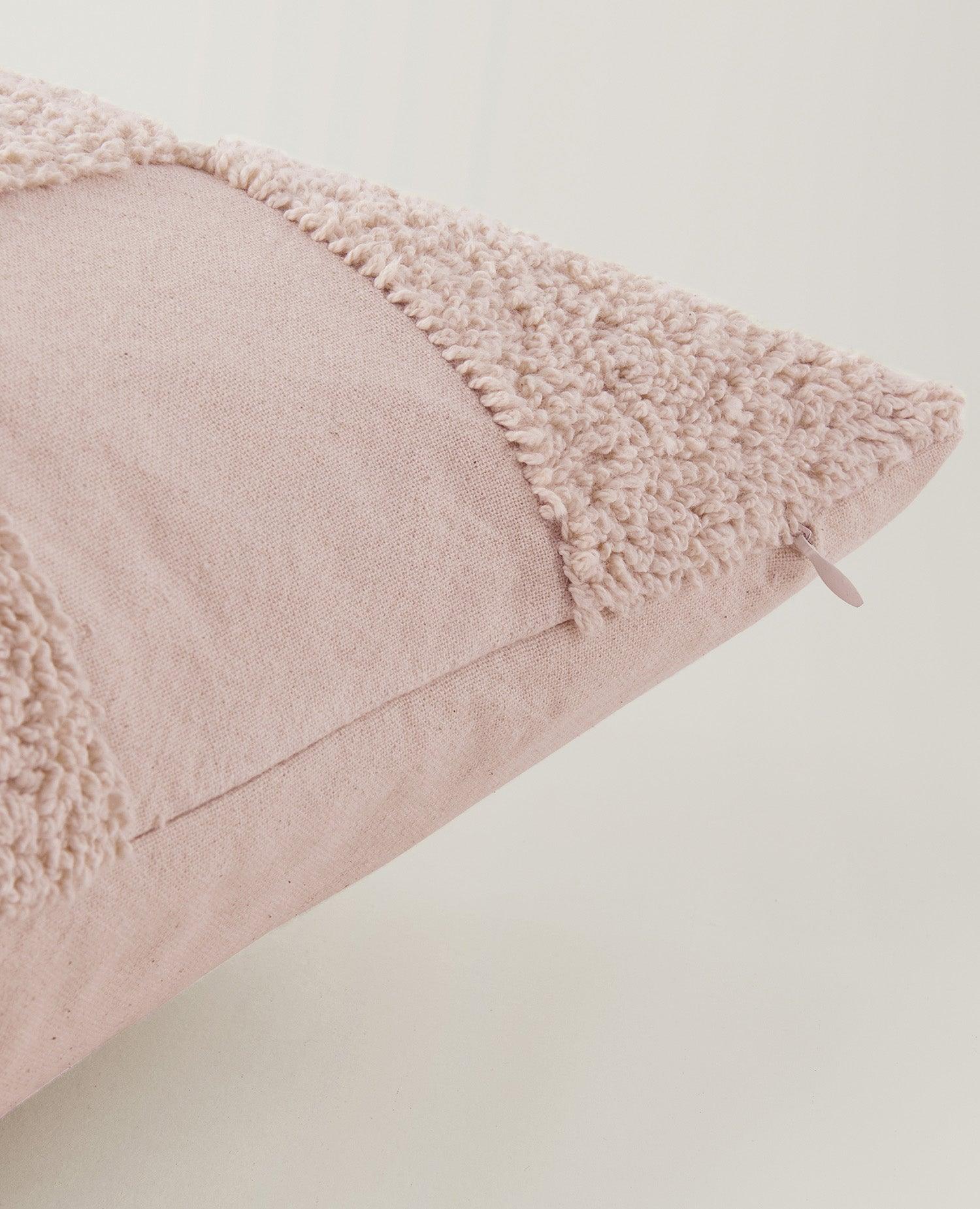 Tufted Checkered Cotton Throw Pillow Cover - Double Stitch By Bedsure
