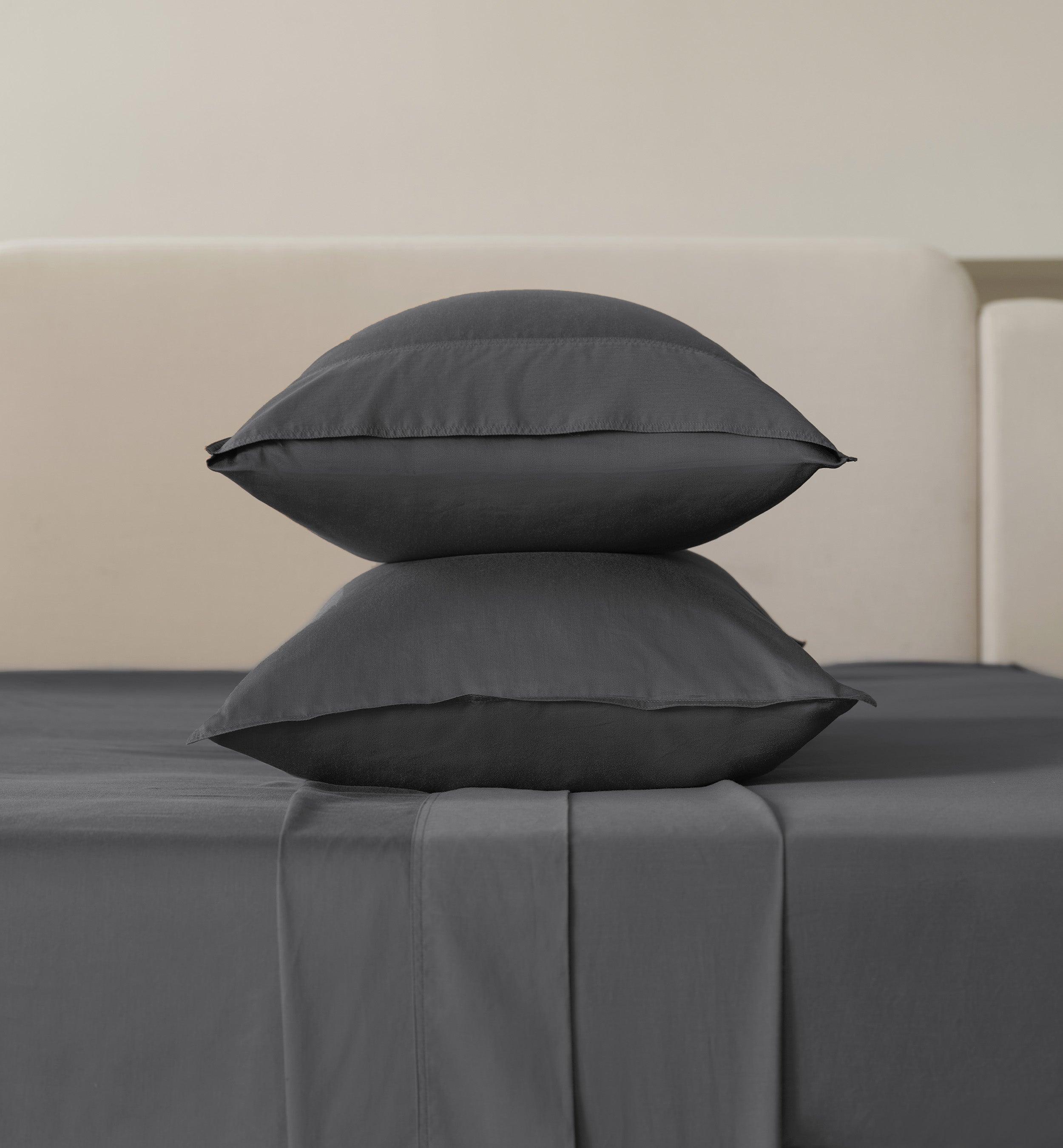 Cotton TENCEL™ Sateen Sheet Set - Double Stitch By Bedsure