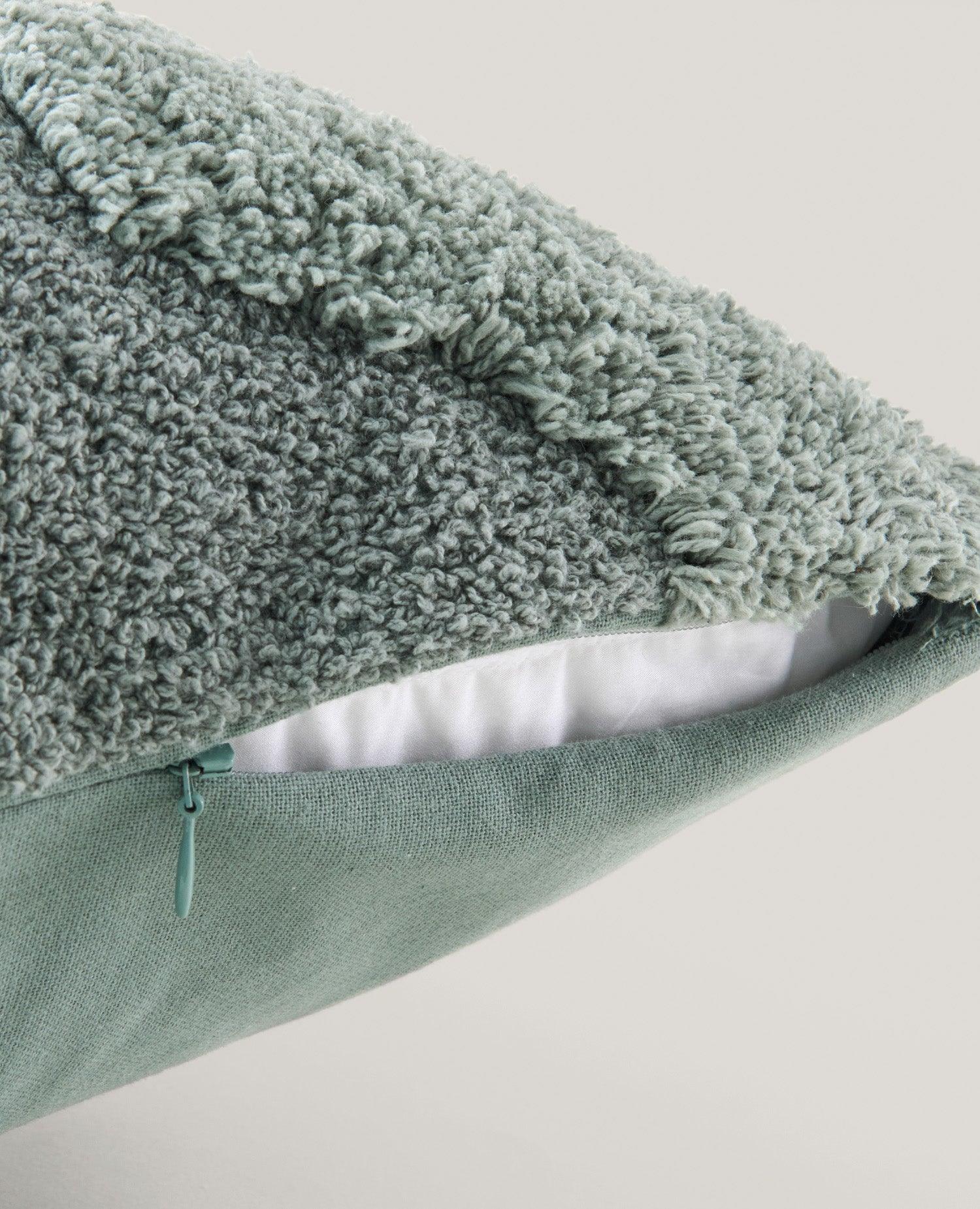 Tufted Cotton Wave Throw Pillow Cover - Double Stitch By Bedsure