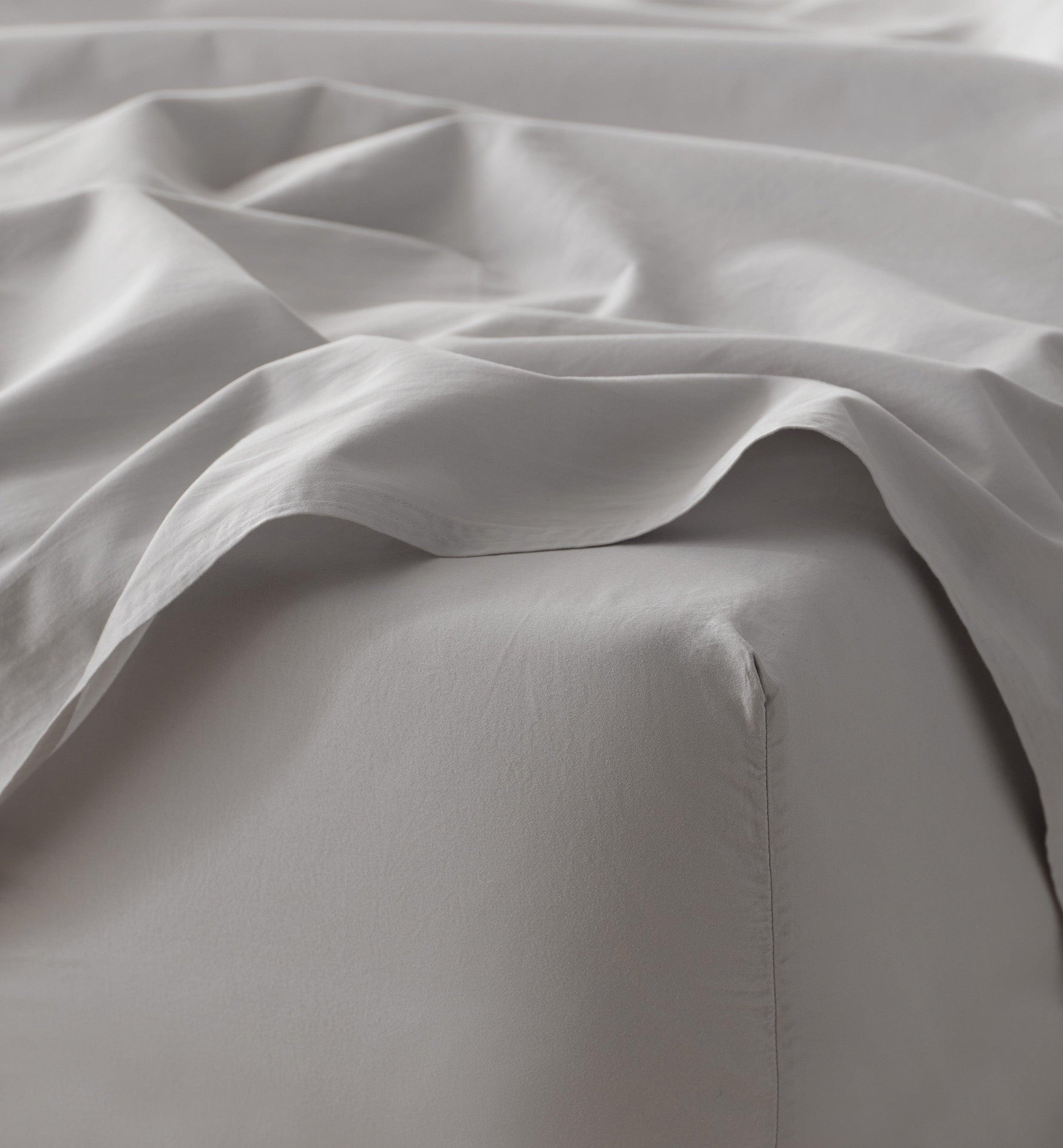 Organic Cotton Sheet Set - Double Stitch By Bedsure