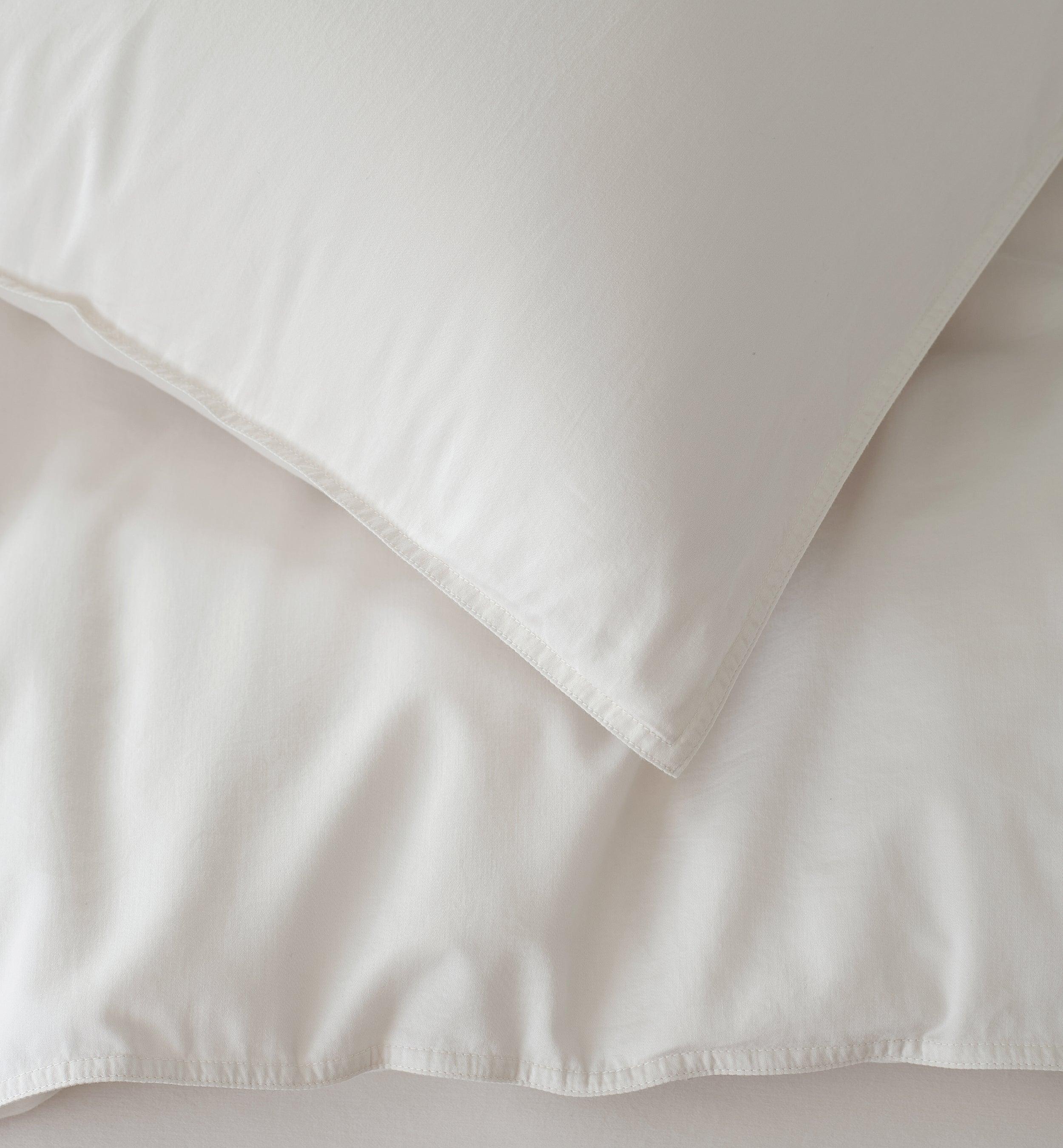 Organic Cotton Duvet Cover Set - Double Stitch By Bedsure