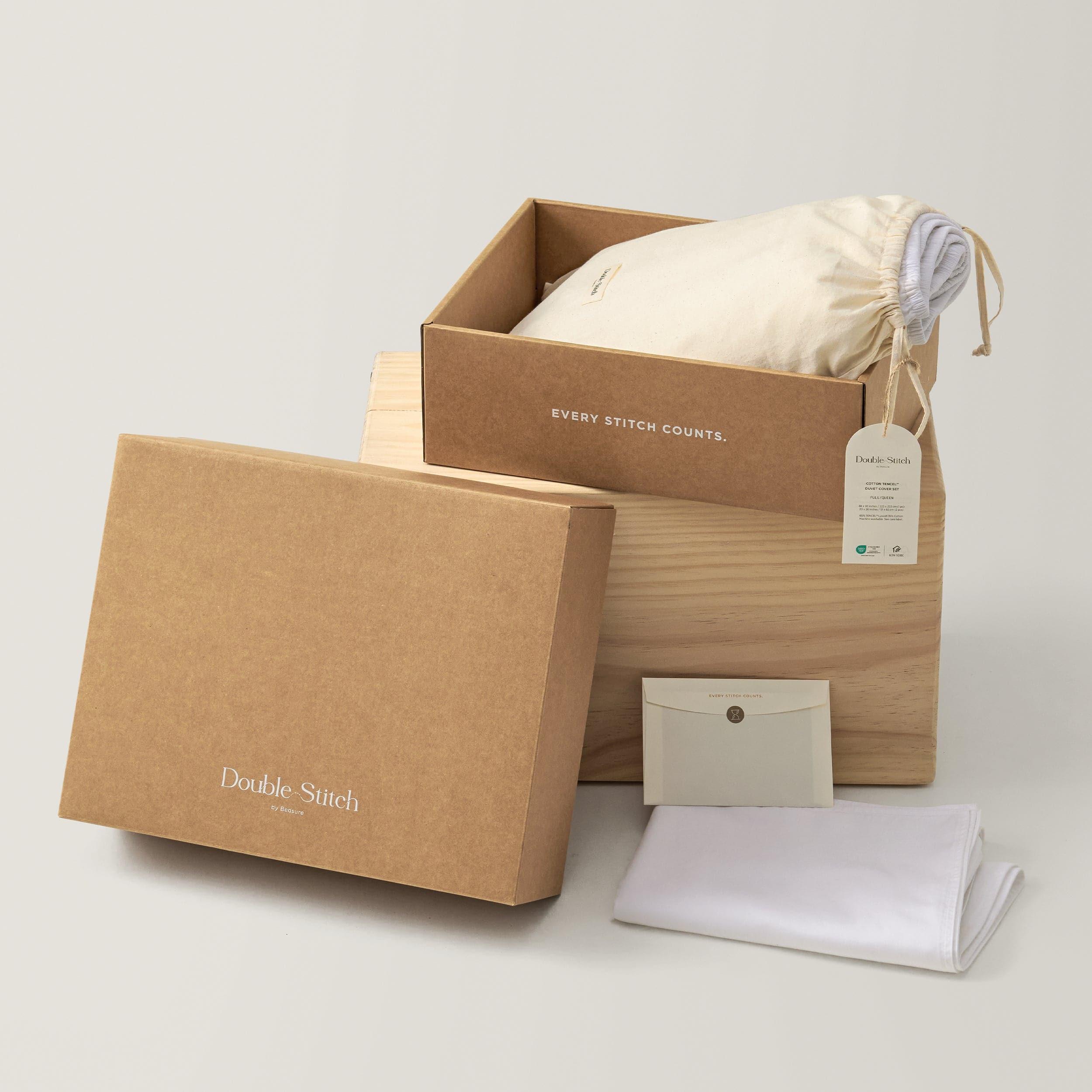 Cotton TENCEL™ Sateen Sheet Set - Double Stitch By Bedsure