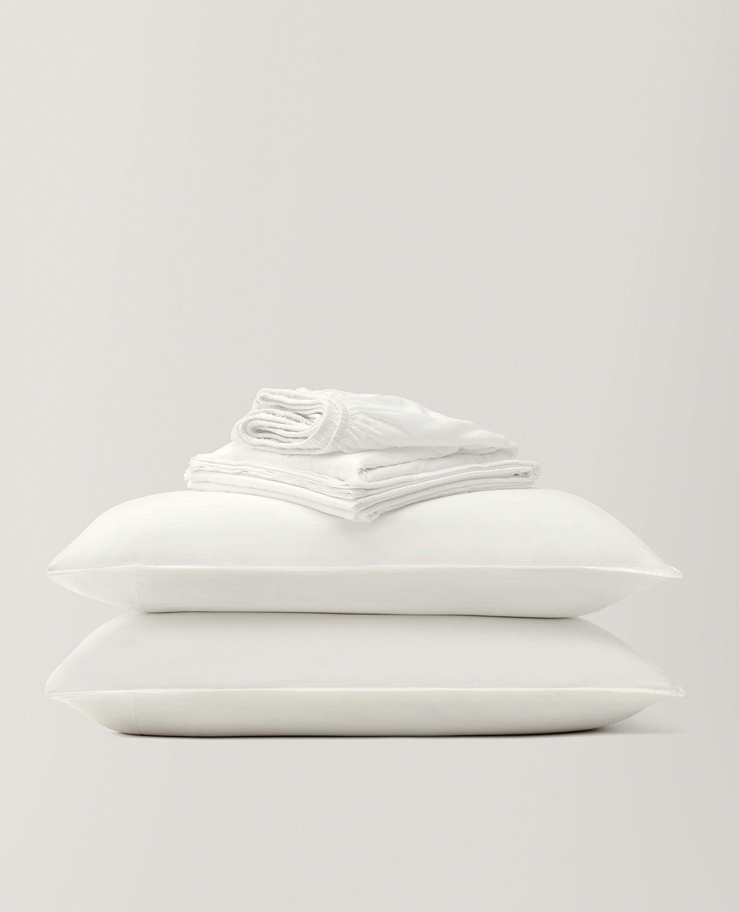 Cotton TENCEL™ Sateen Sheet Set - Double Stitch By Bedsure